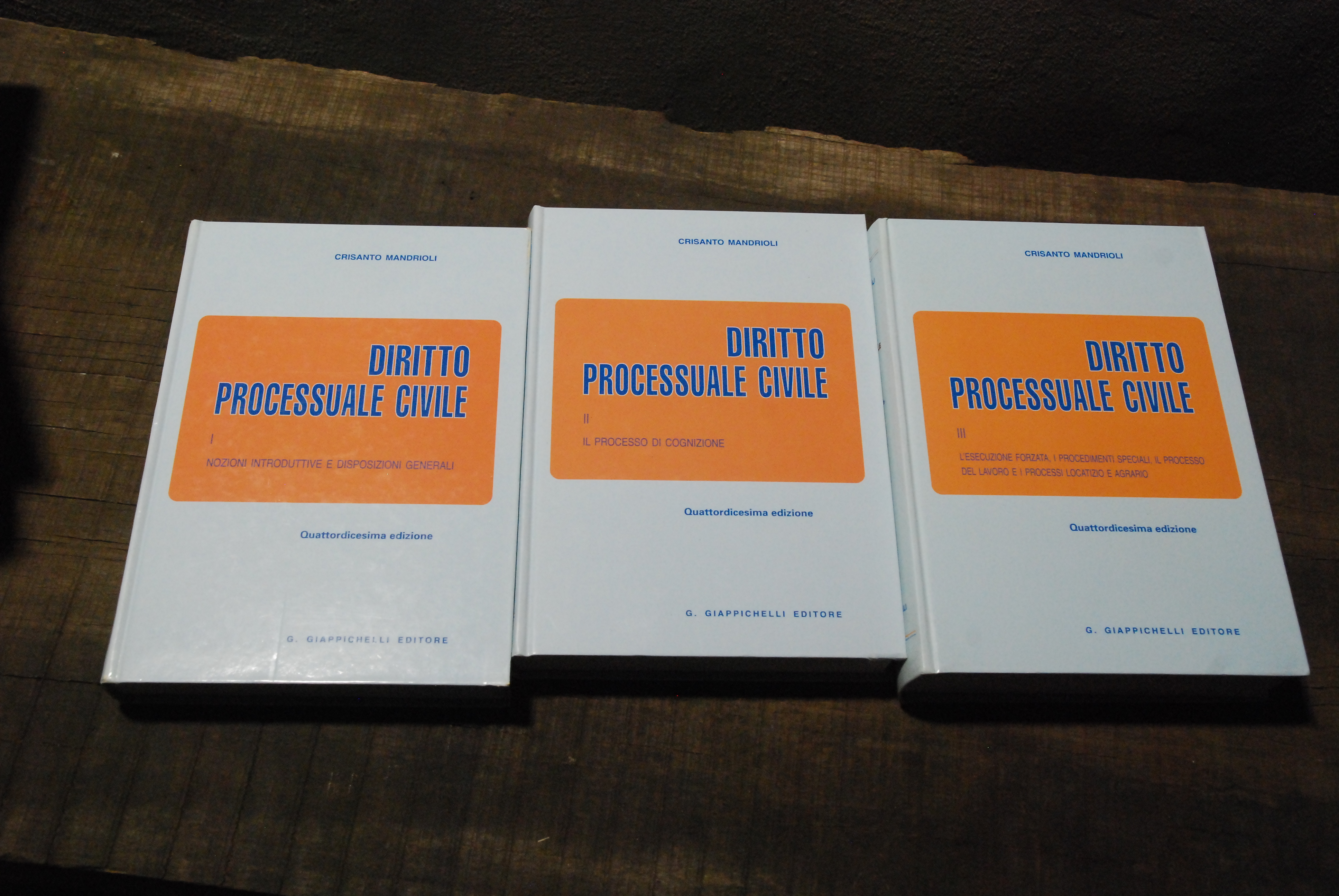 mandrioli diritto processuale civile 14 ediz 3 voll. opera cpl. …
