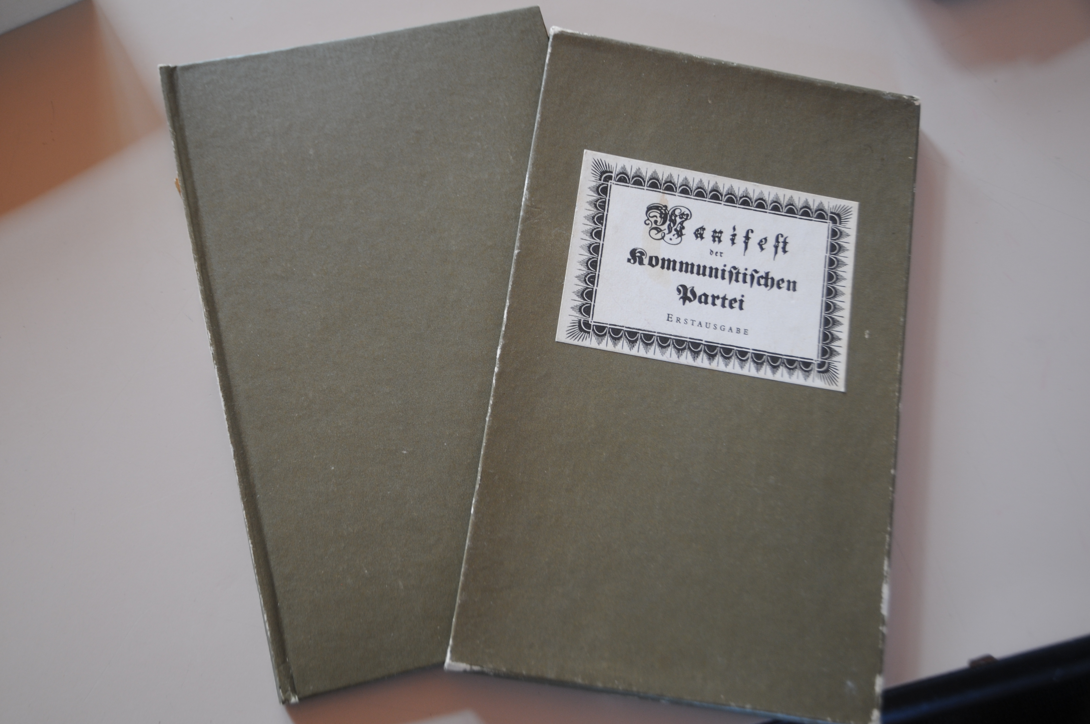 manifest der kommunistischen partei erstausgabe