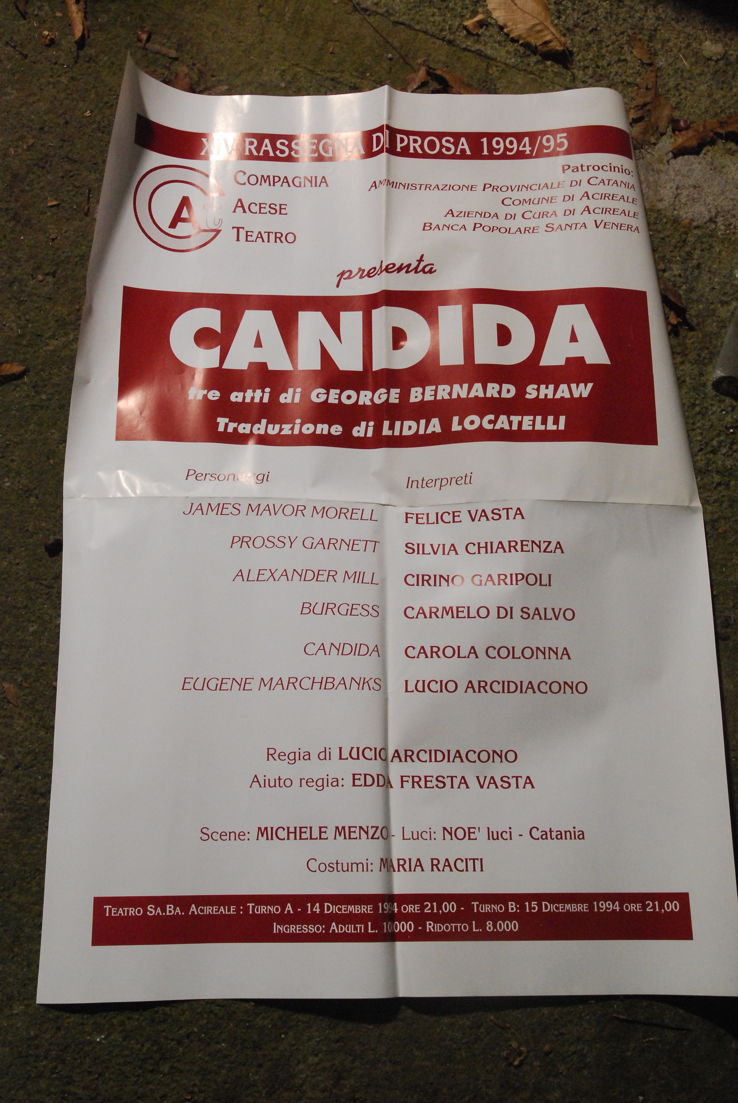 manifesto candida