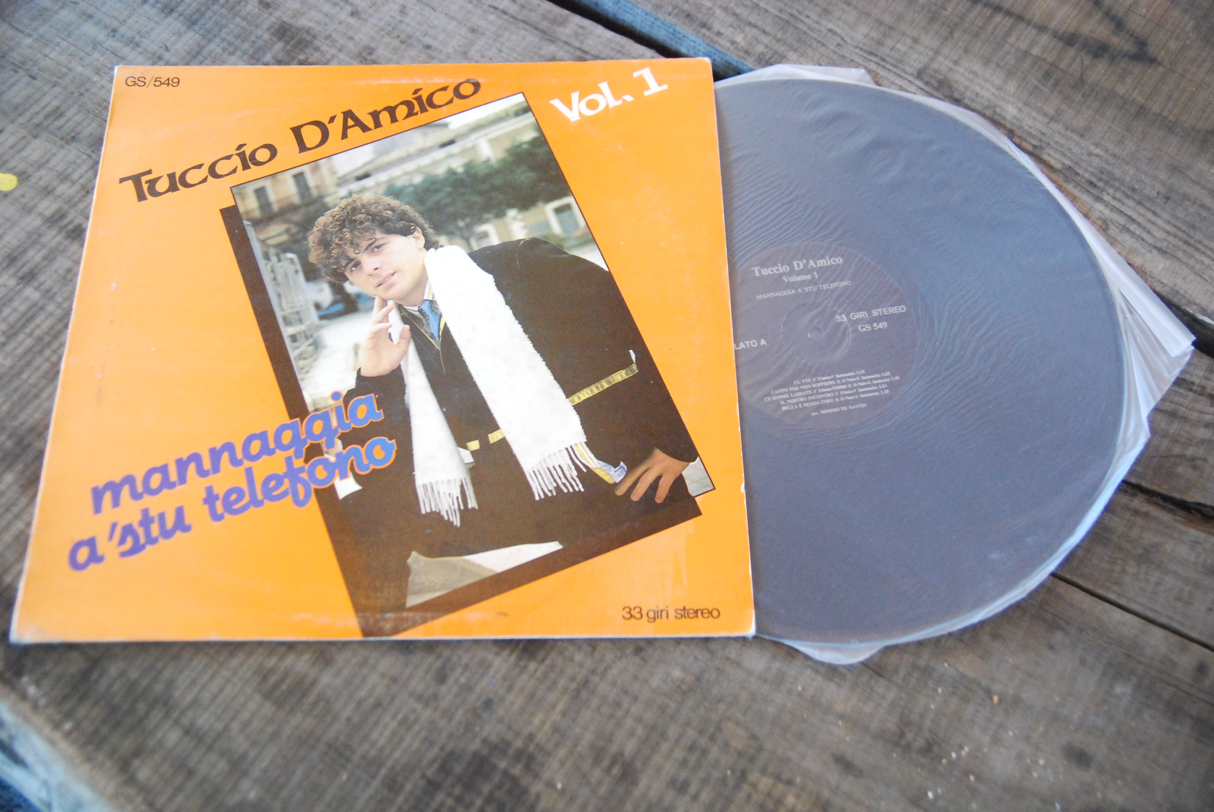 mannaggia a stu 'stu telefono lp vinile 33 giri NUOVO