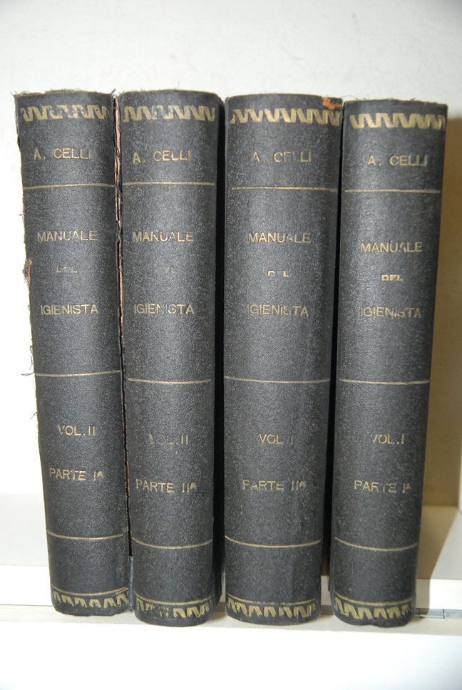 Manuale d'Igienista, 4 volumi completi