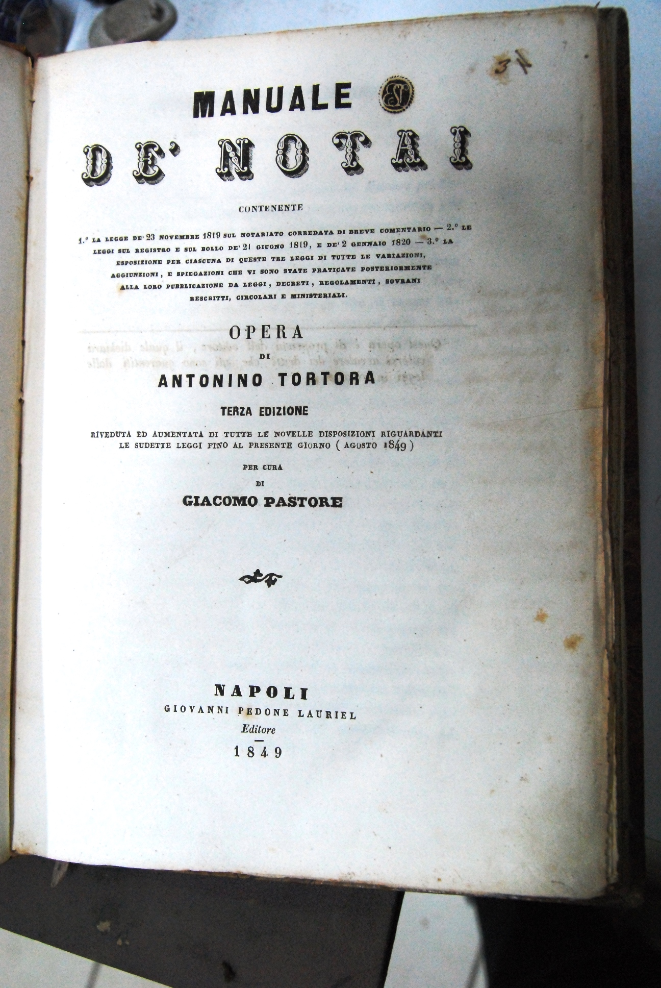 Manuale de notai