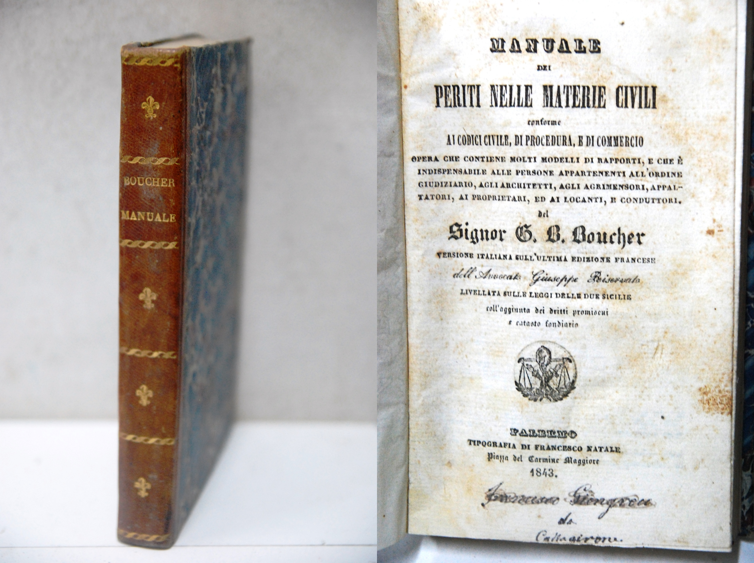 manuale dei periti nelle materie civili conforme ai codici civile …