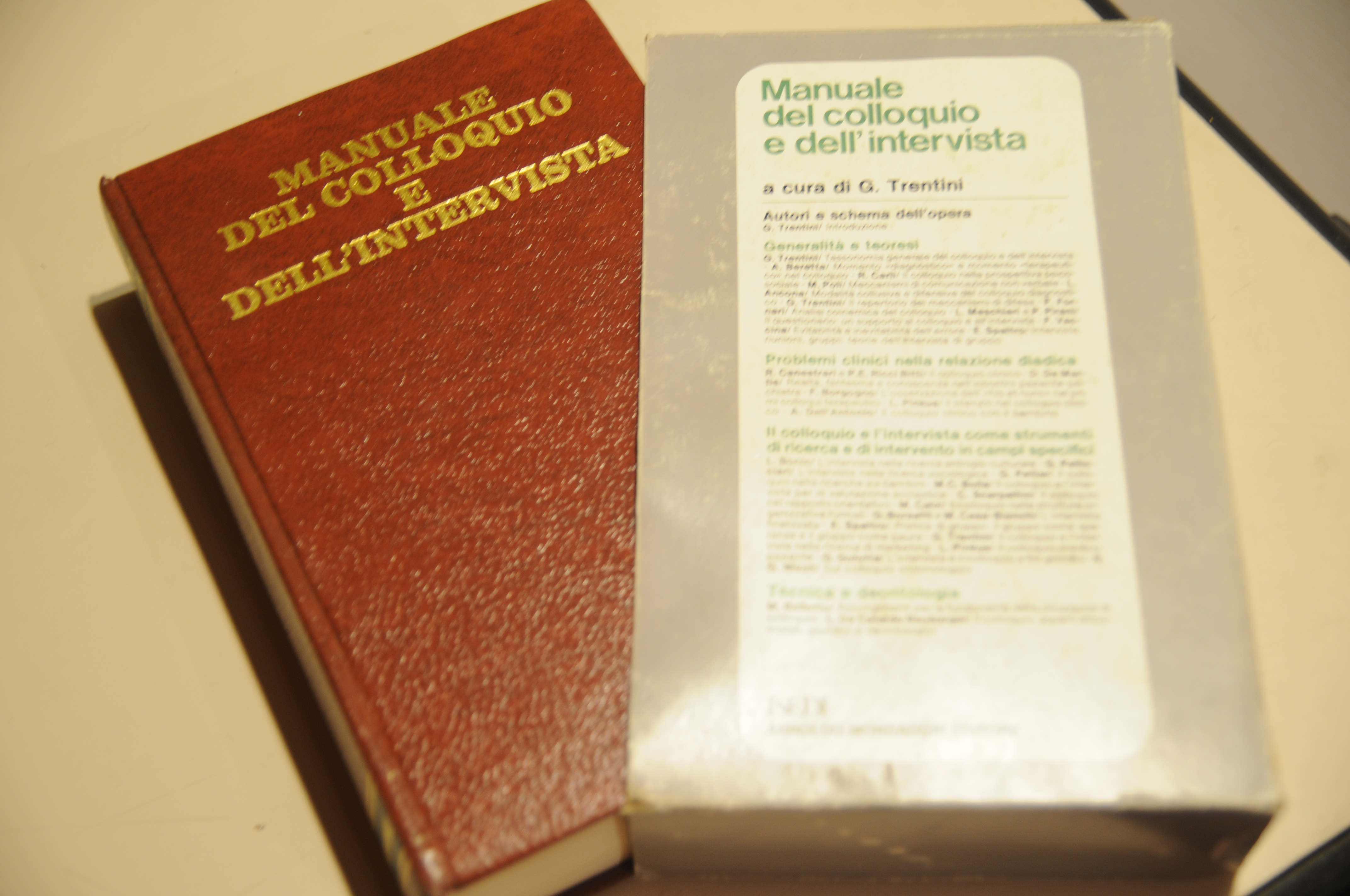 manuale del colloquio e dell'intervista NUOVISSIMO con cofanetto