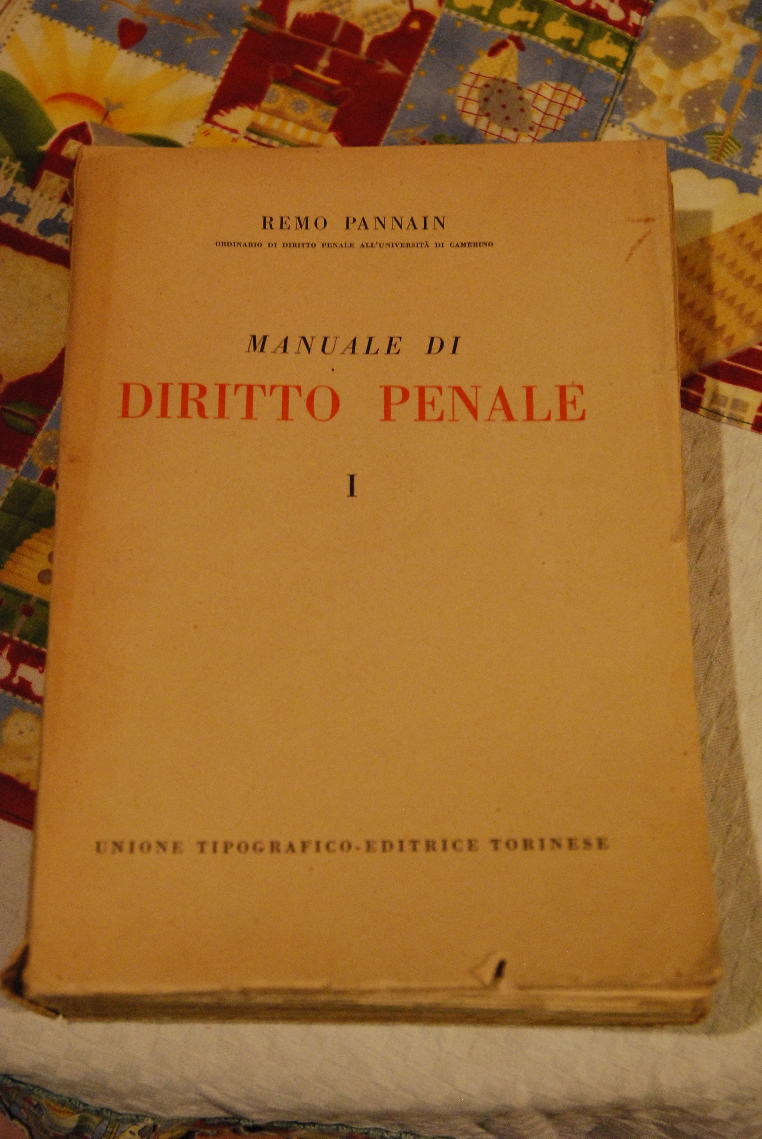 manuale di diritto penale vol. 1