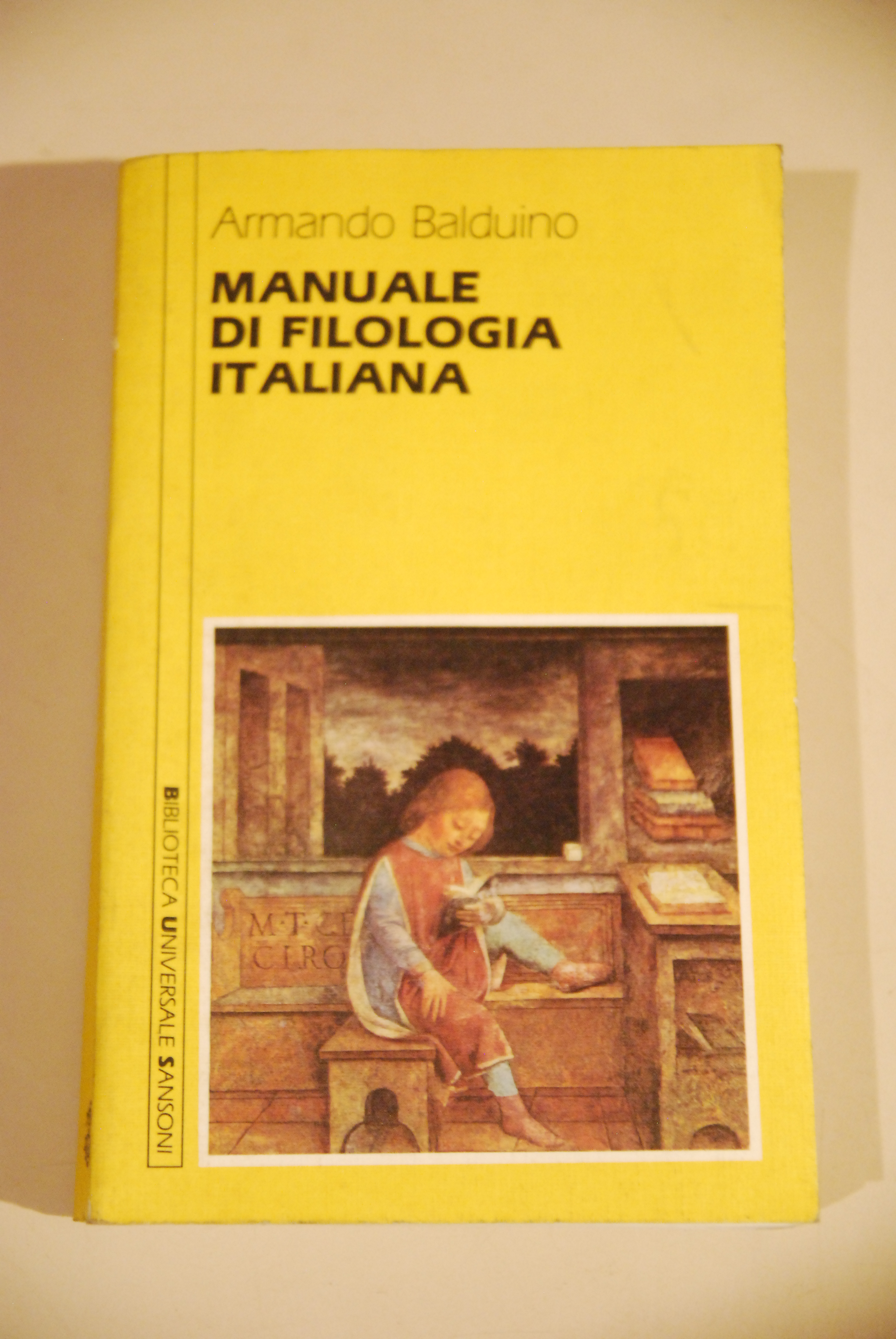 manuale di filologia italiana NUOVO