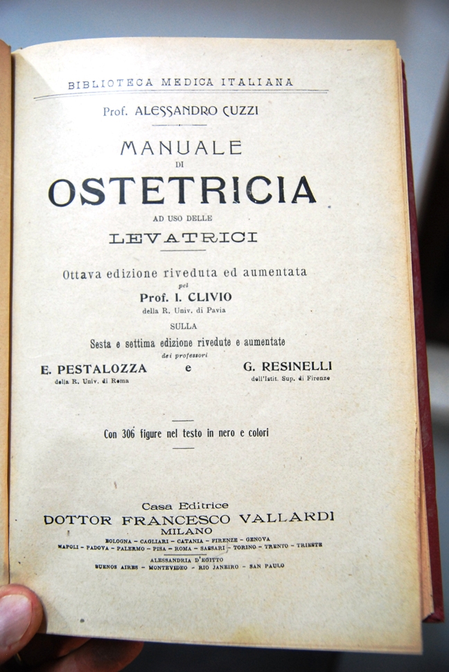 Manuale di Ostetricia ad uso delle levatrici