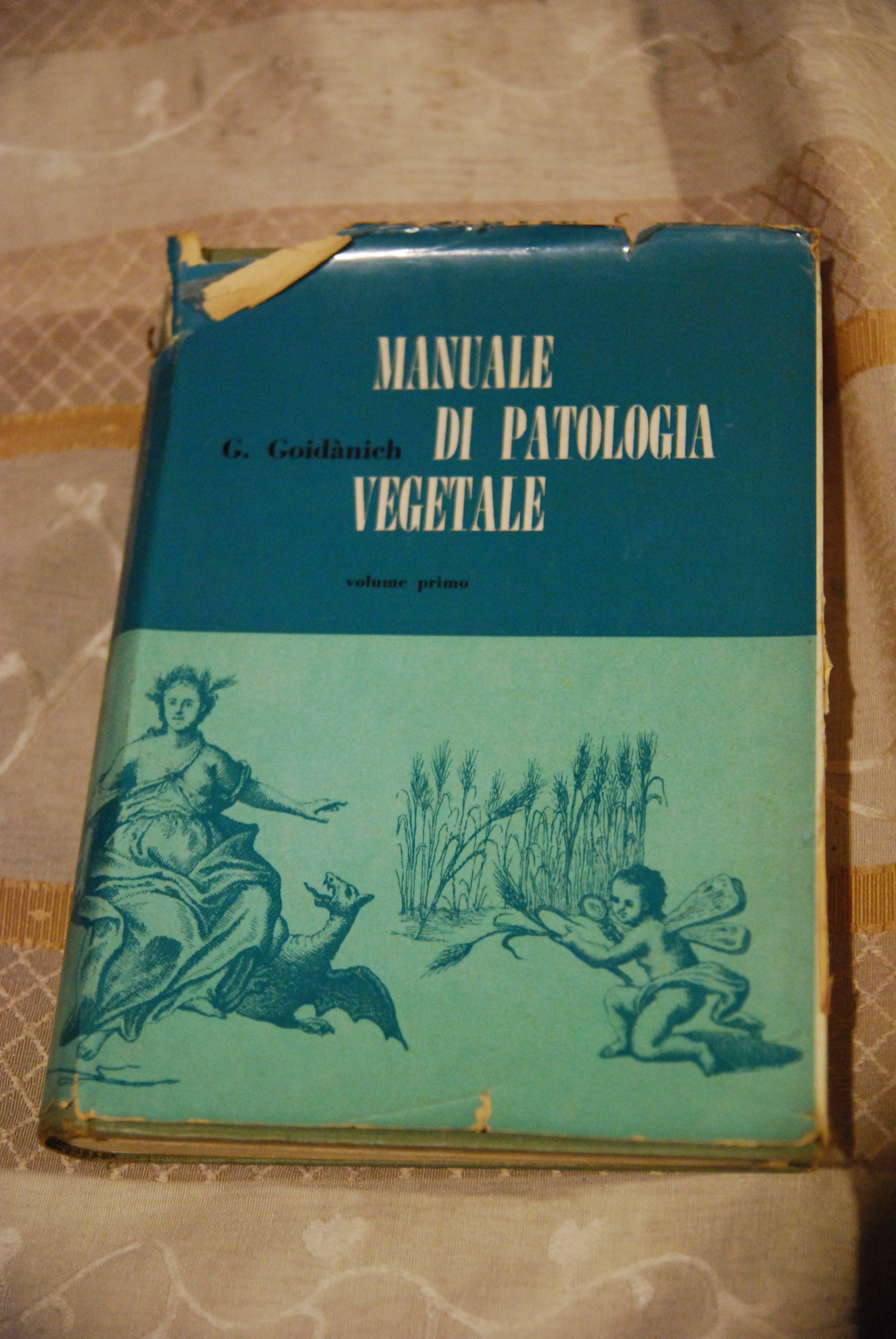 manuale di patologia vegetale vol. primo (sovracopertina lisa, volume intonso)