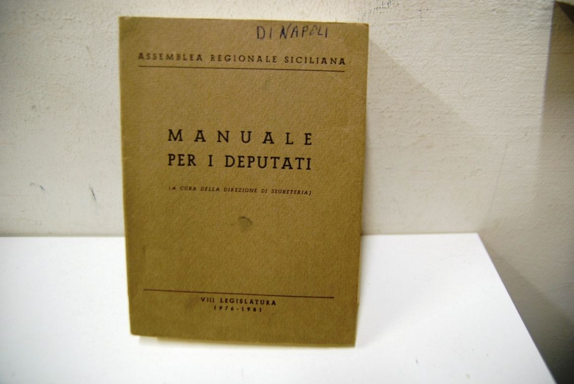 Manuale per i deputati