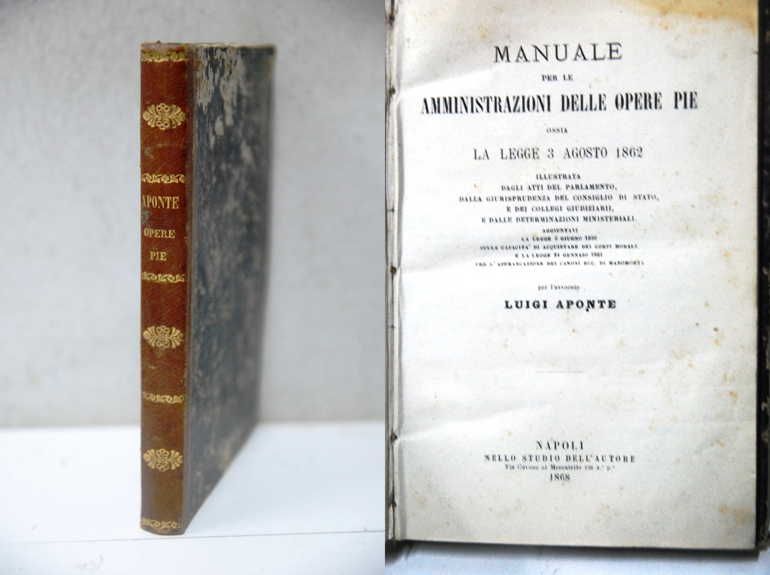 manuale per le amministrazioni delle opere pie