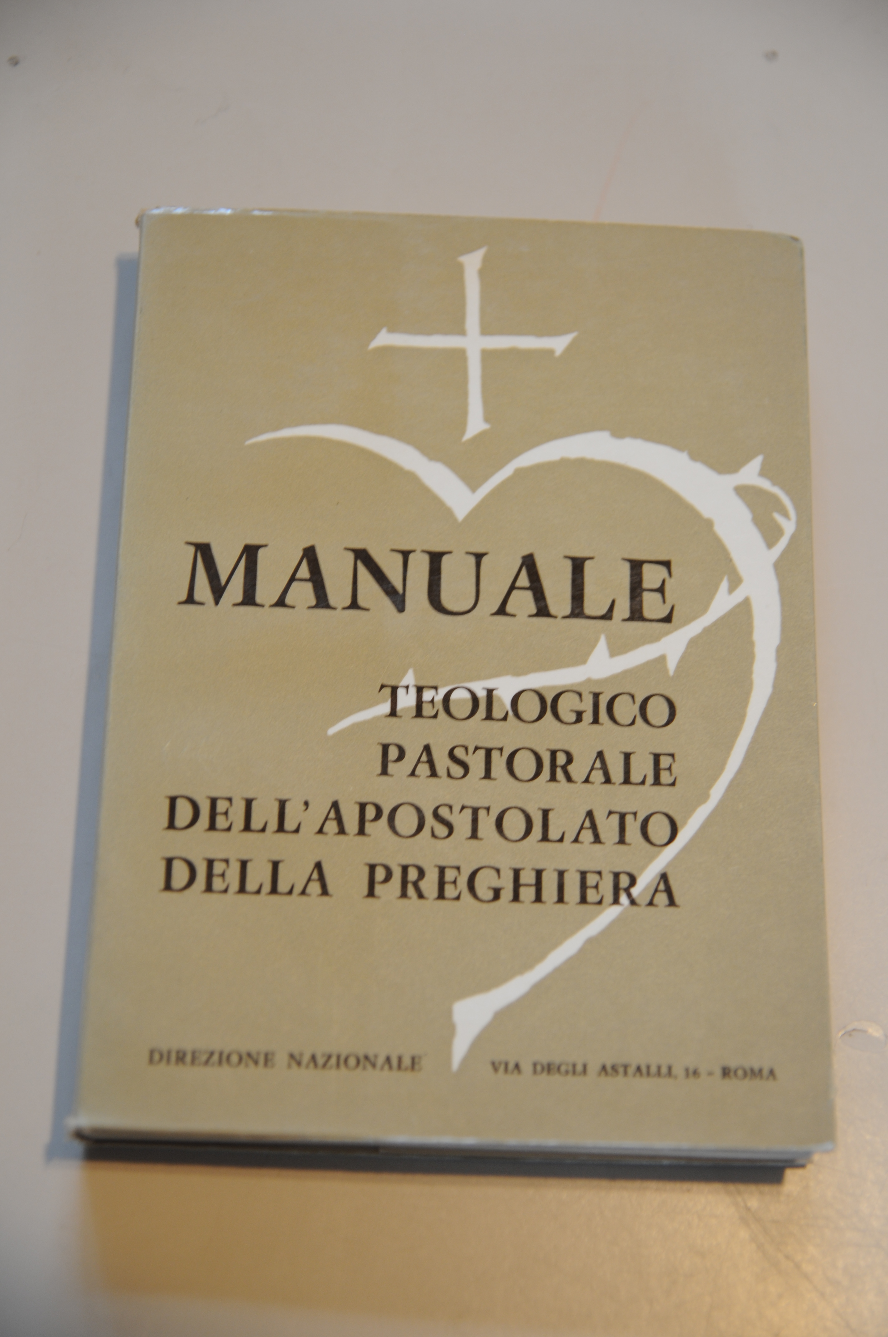manuale teologico pastorale dell'apostolato della preghiera