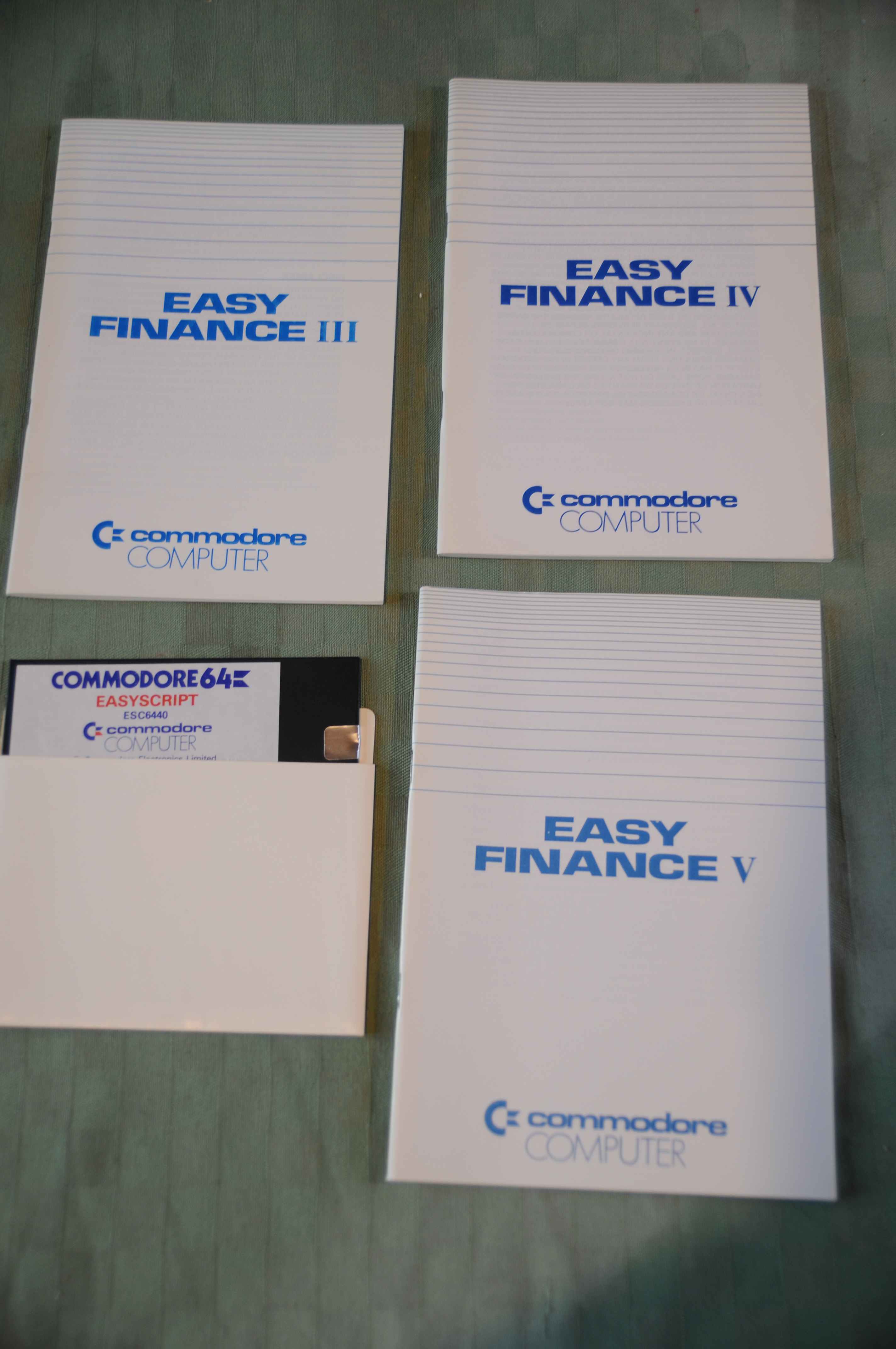 manuali easy finance III IV V e programma easy script …