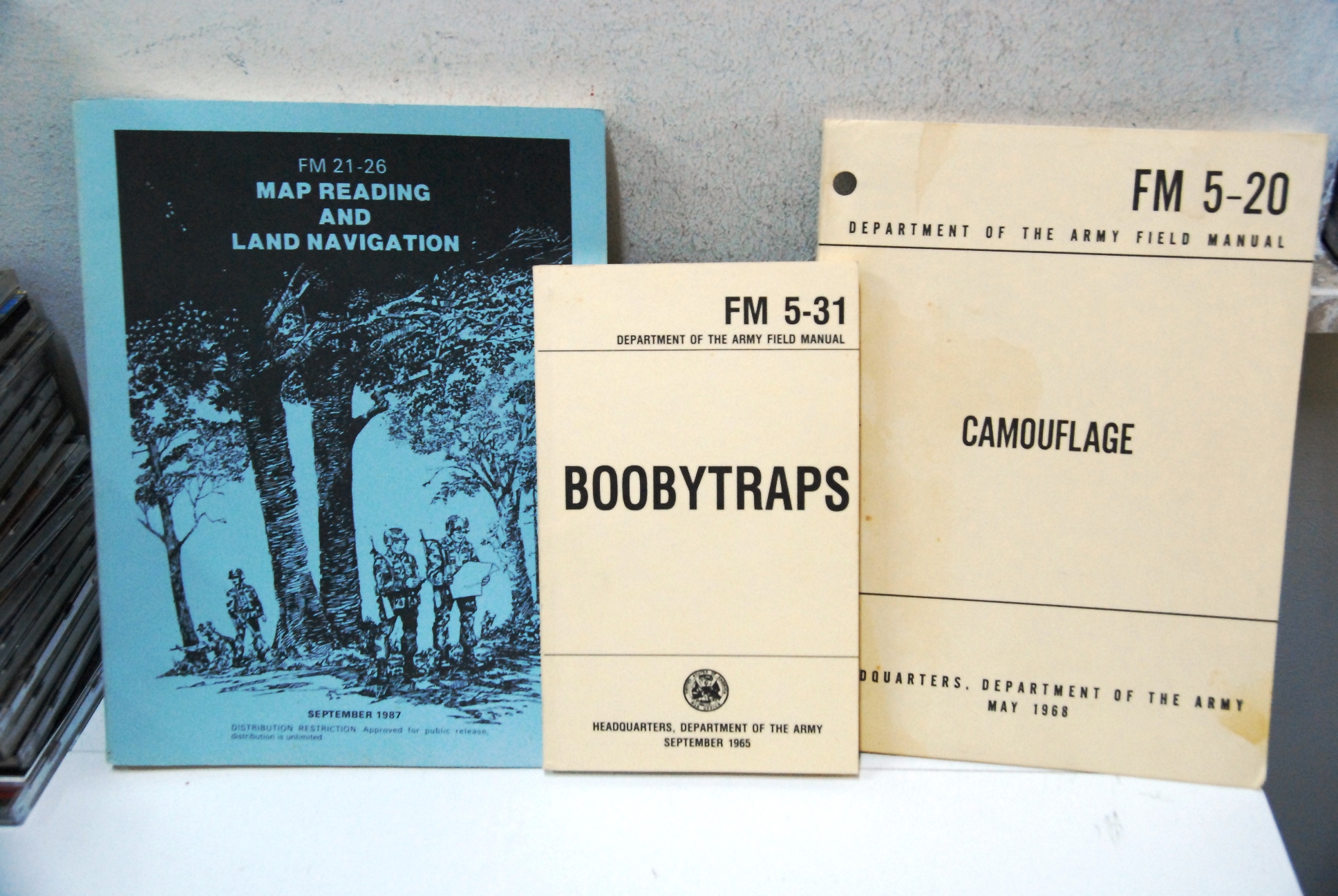 Map reading and land navigation fm 21-26, boobytraps fm 5-31. …