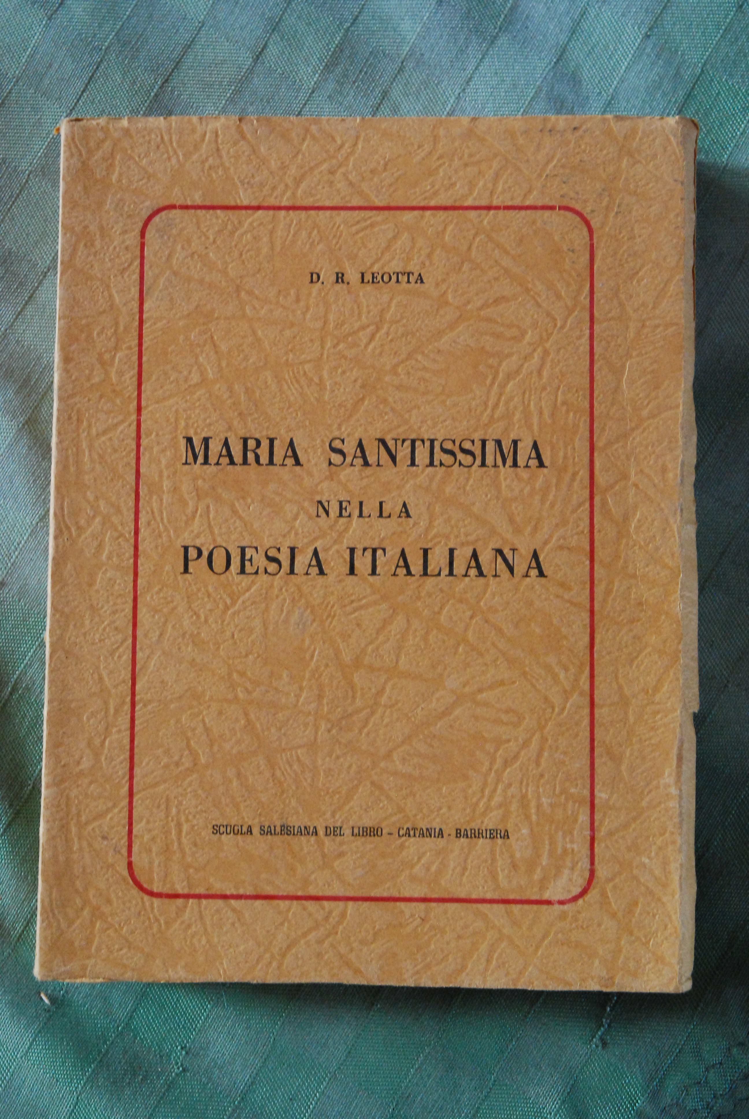 maria santissima nella poesia italiana NUOVO
