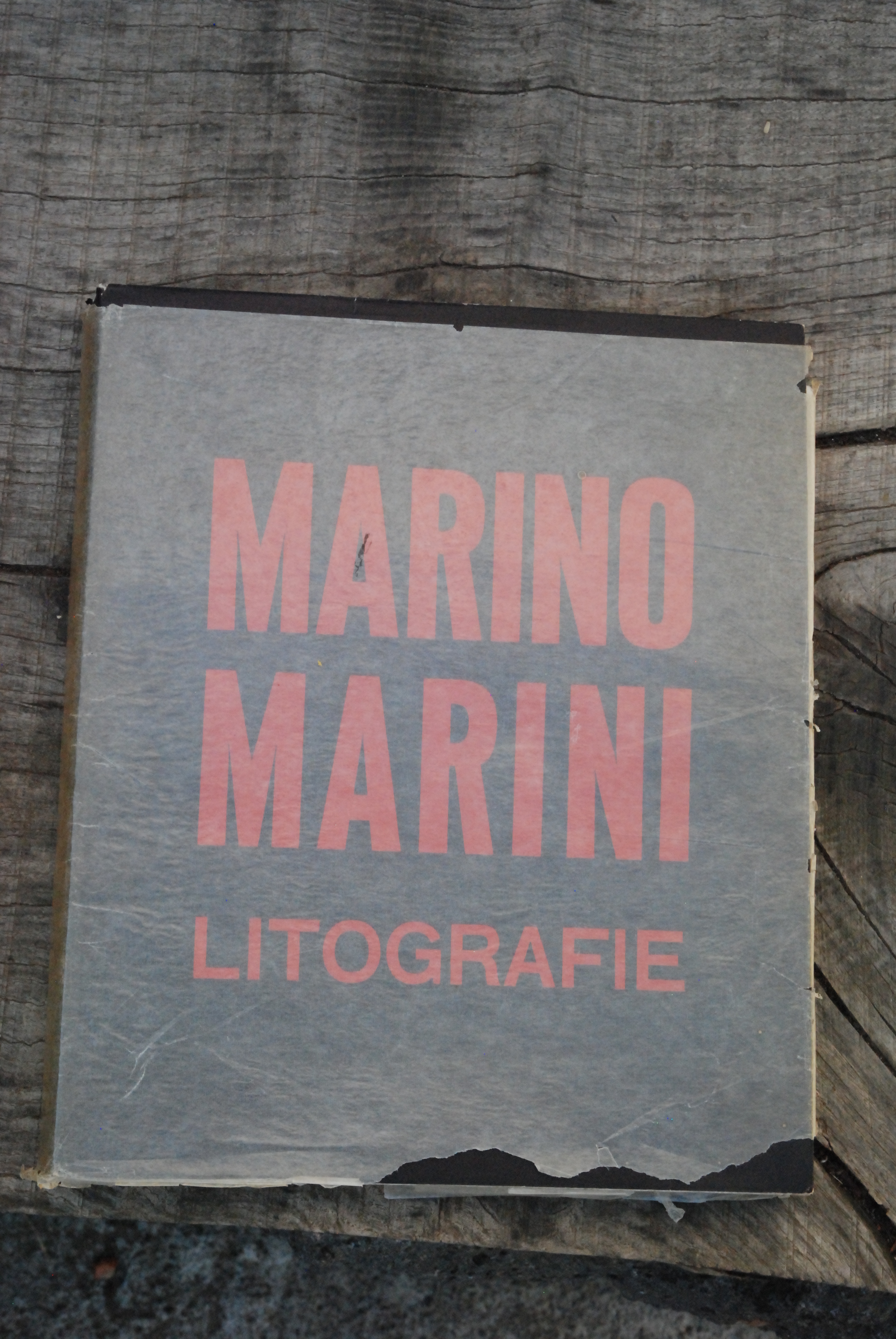 marino marini le litografie di 1942-1965 NUOVISSIMO