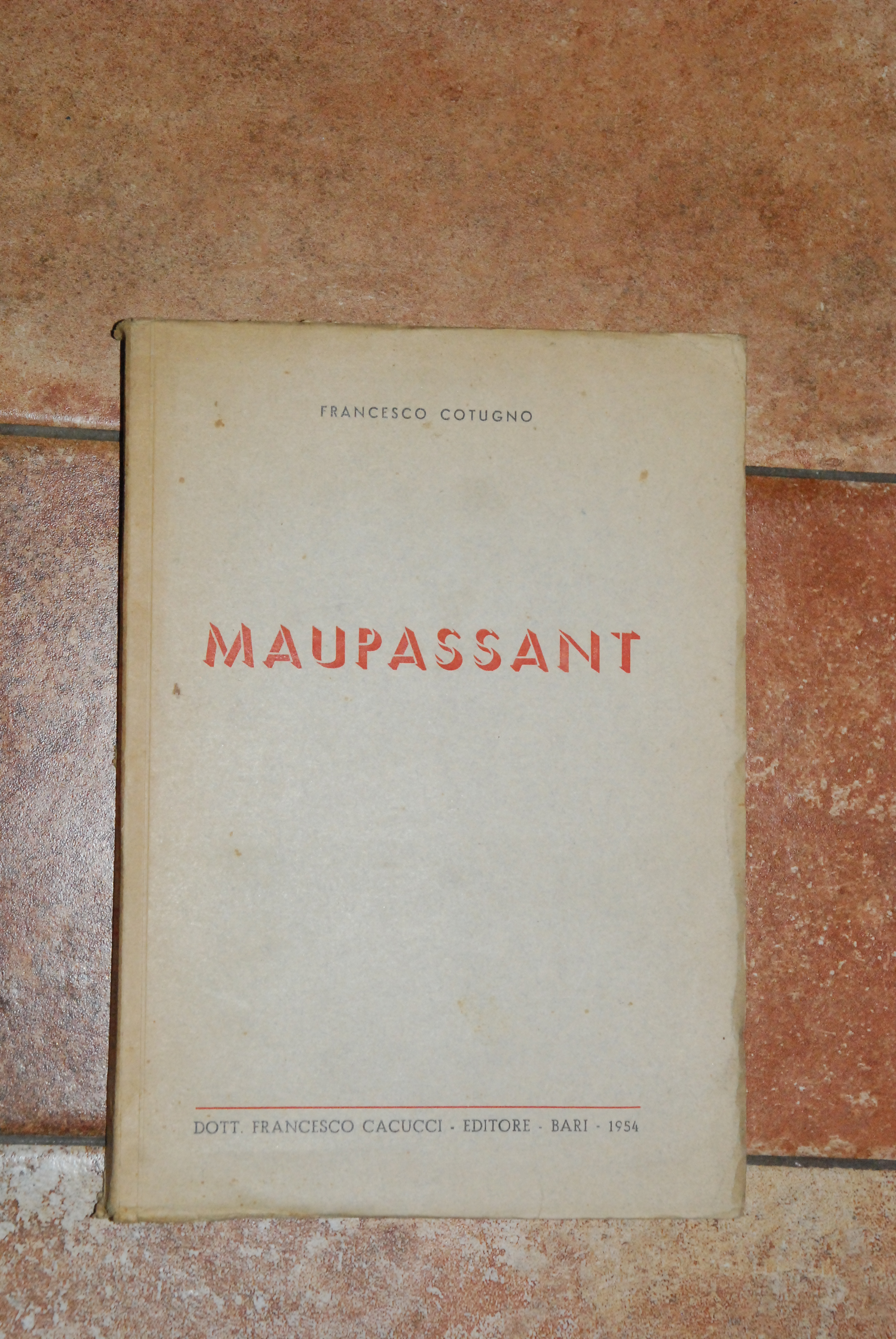 maupassant autografato con dedica