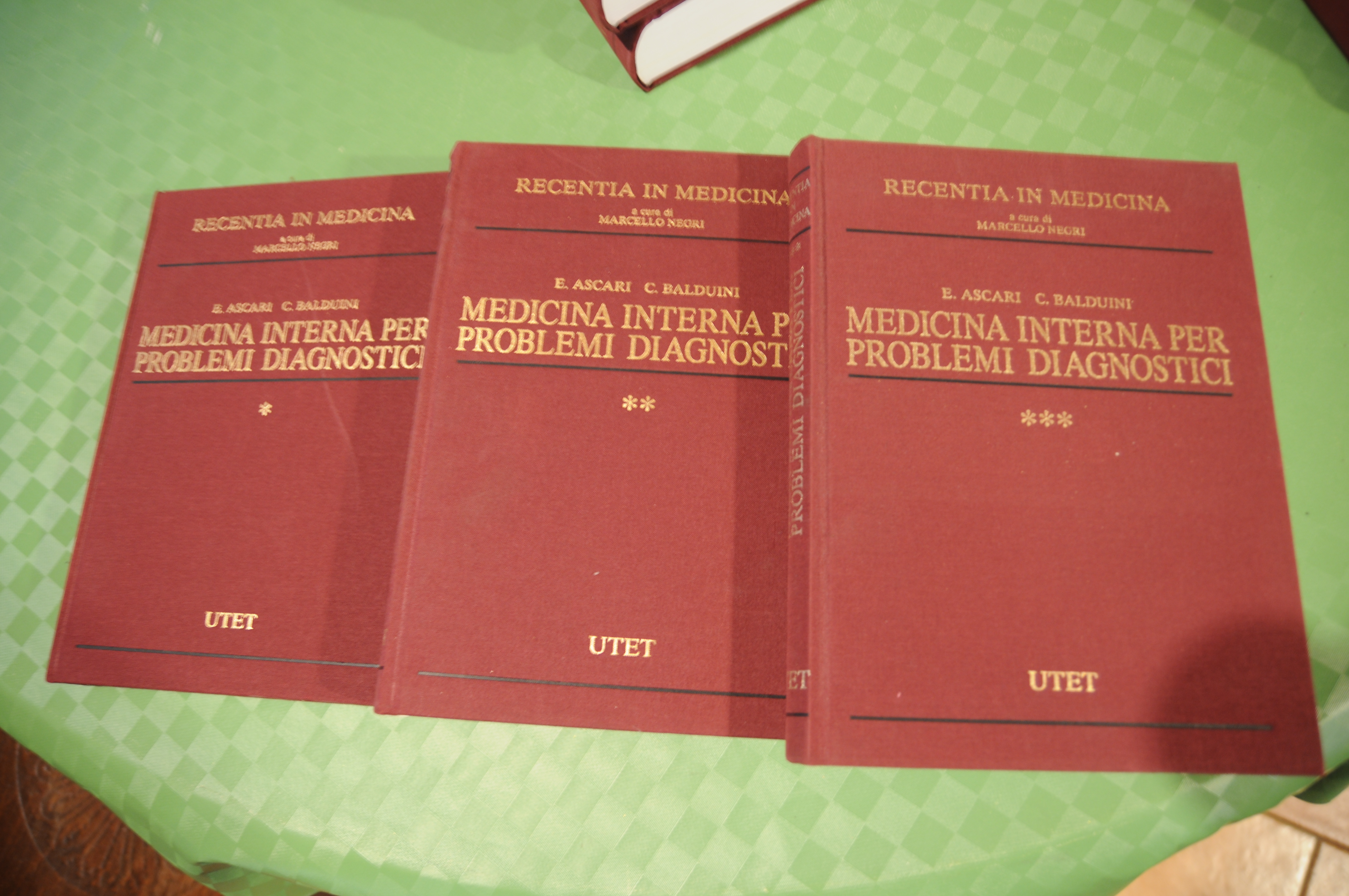 medicina interna per problemi diagnostici 3 voll. NUOVISSIMI