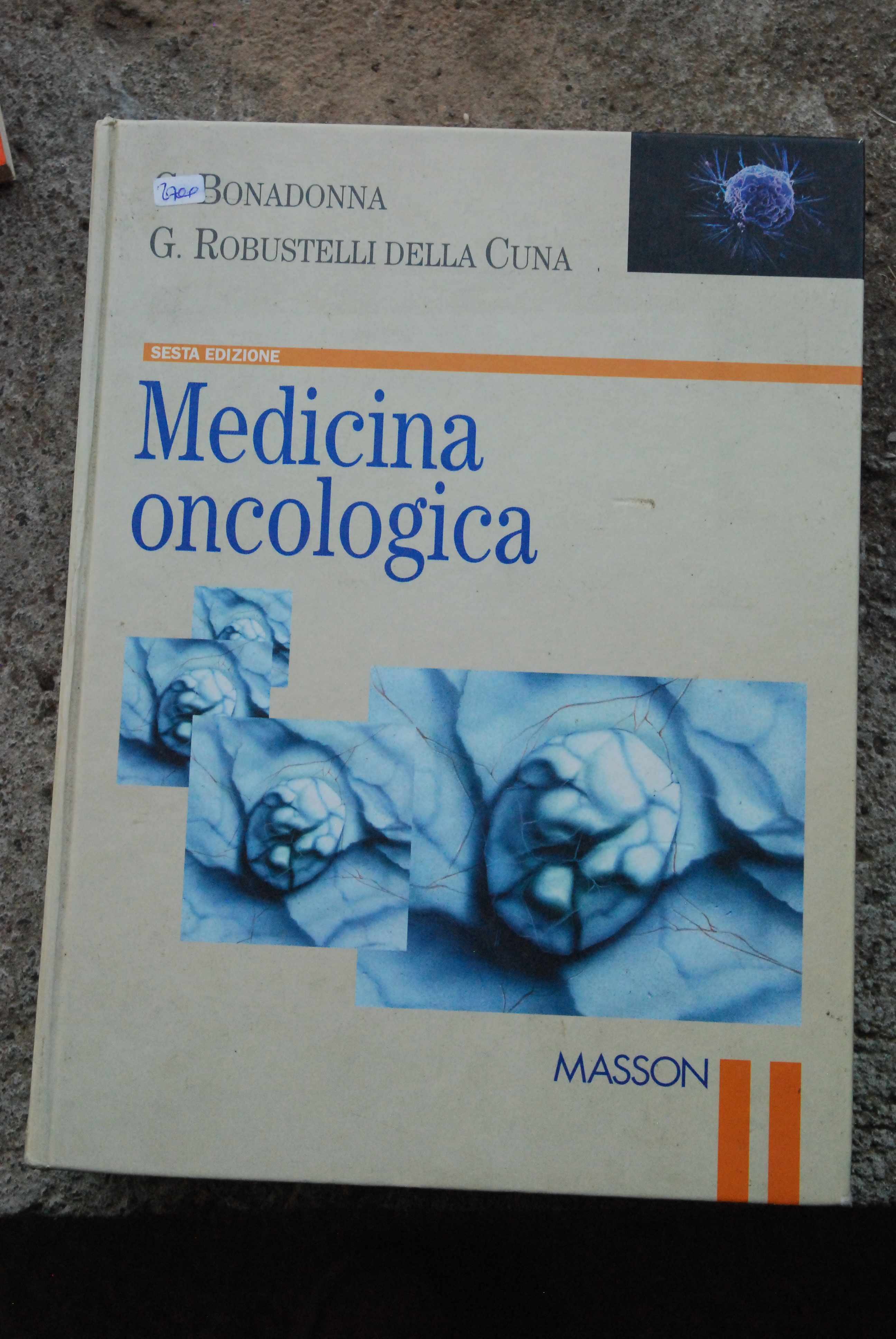 medicina oncologica (sottolineature a matita e a penna)