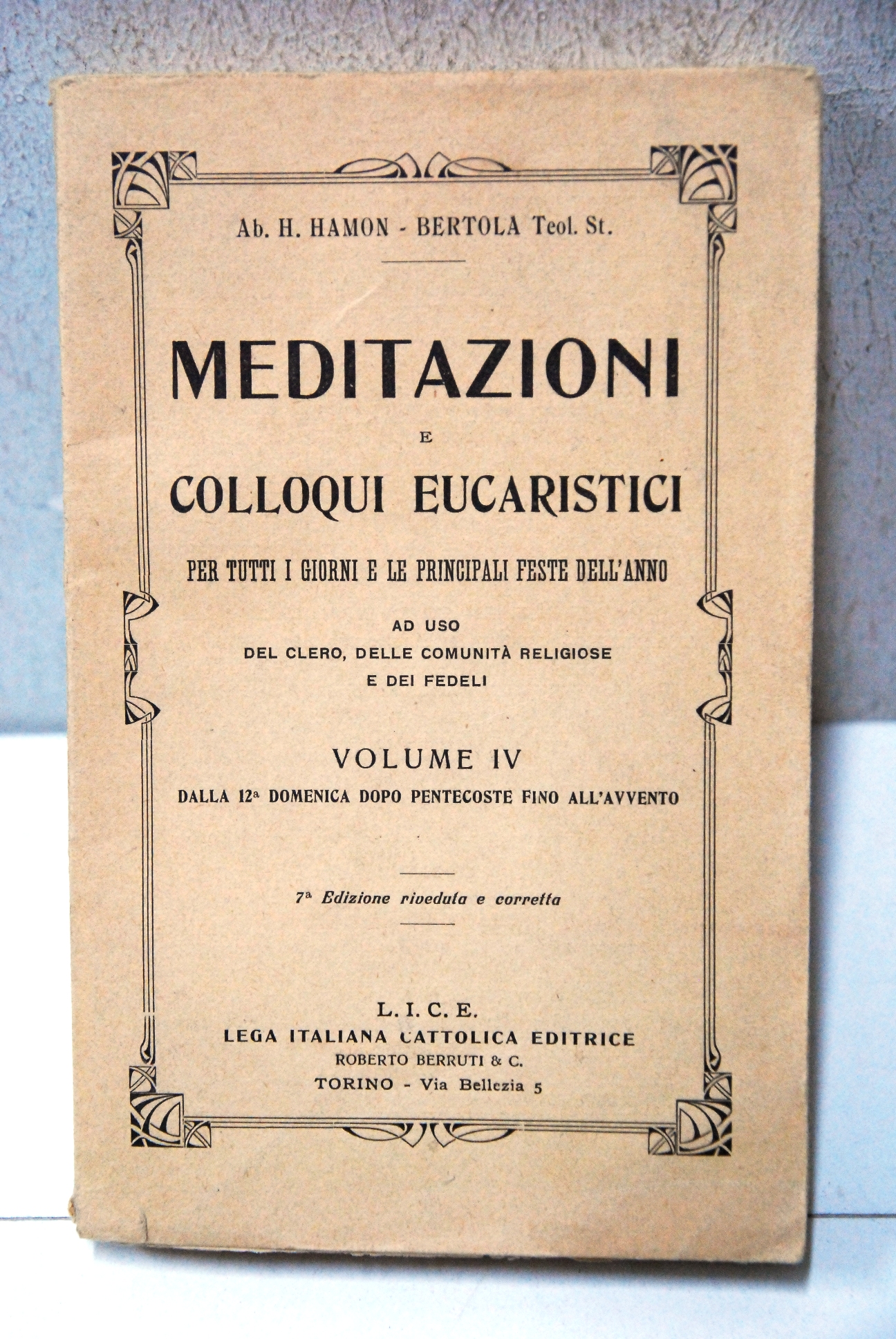 meditazioni e colloqui eucaristici volume iv