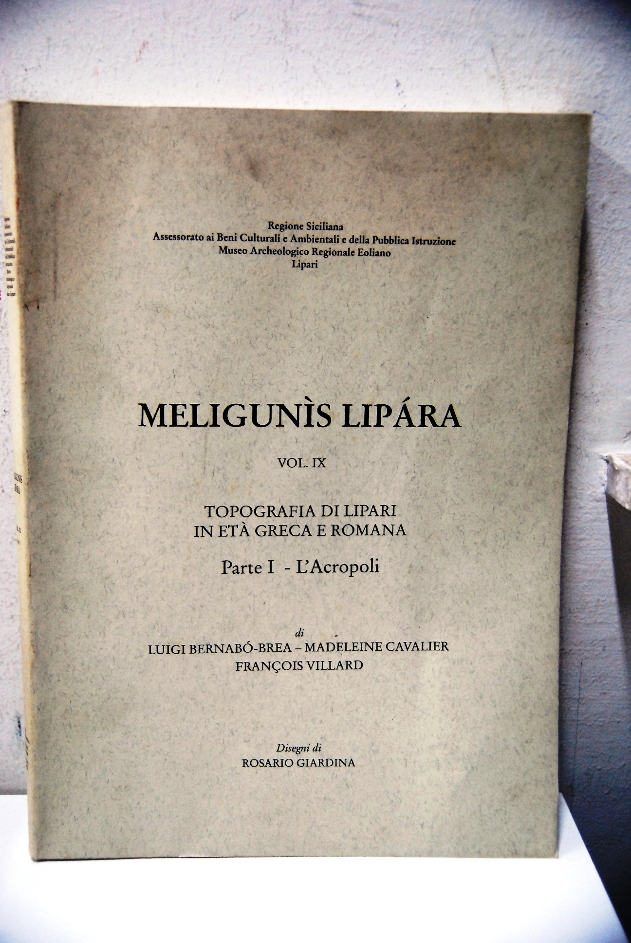 Meligunis lipara vol. IX topografia di lipari in età greca …