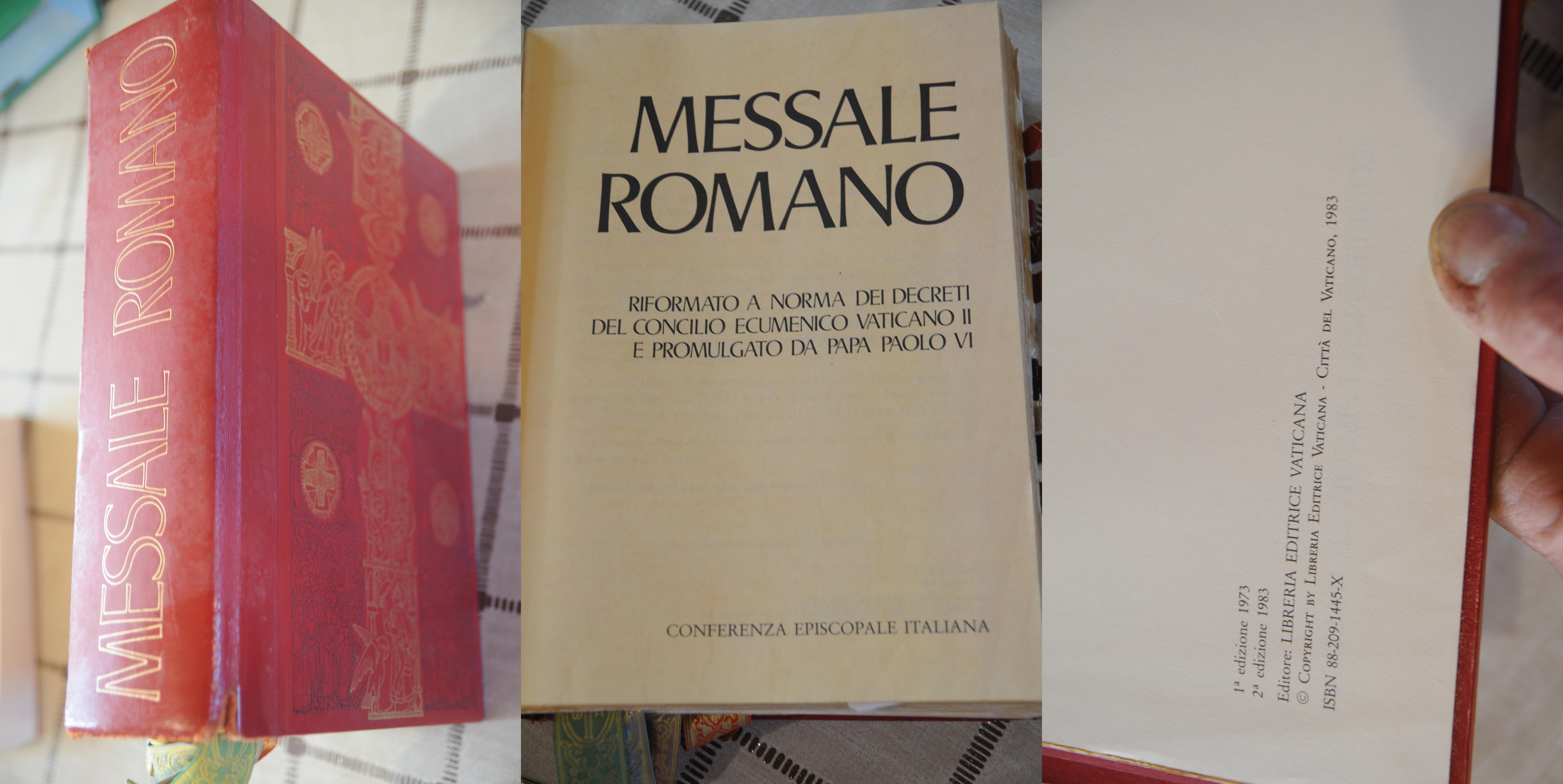 MESSALE ROMANO riformato a norma dei decreti del concilio vaticano …