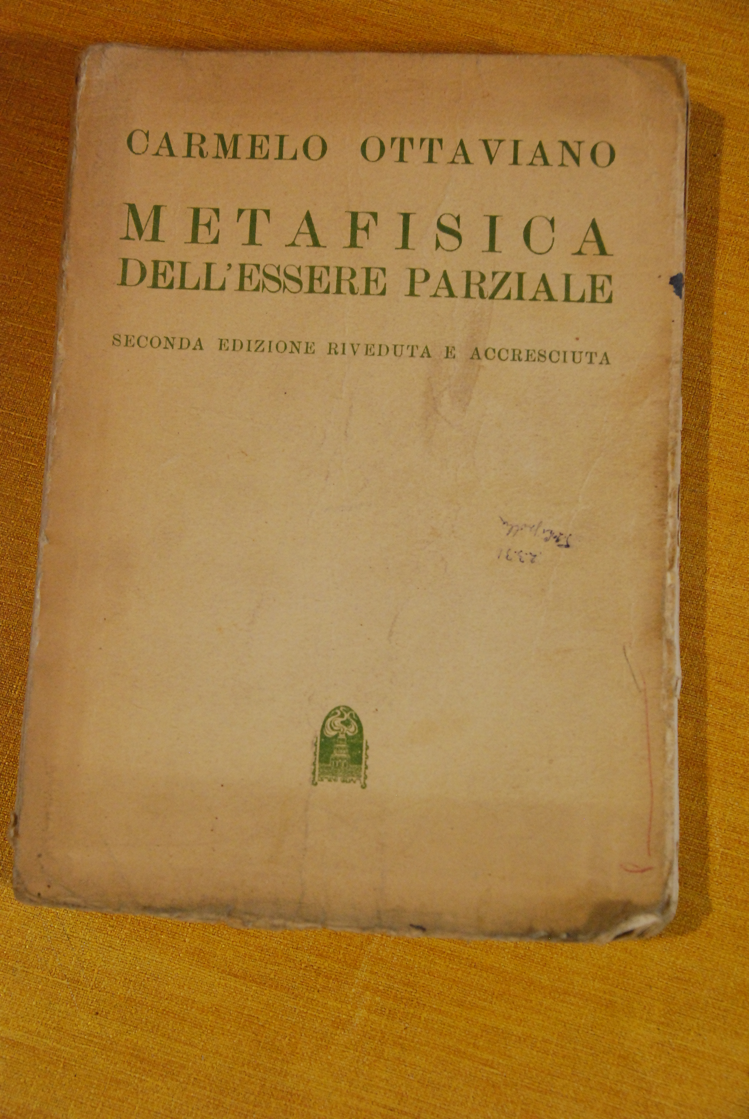 metafisica dell'essere parziale