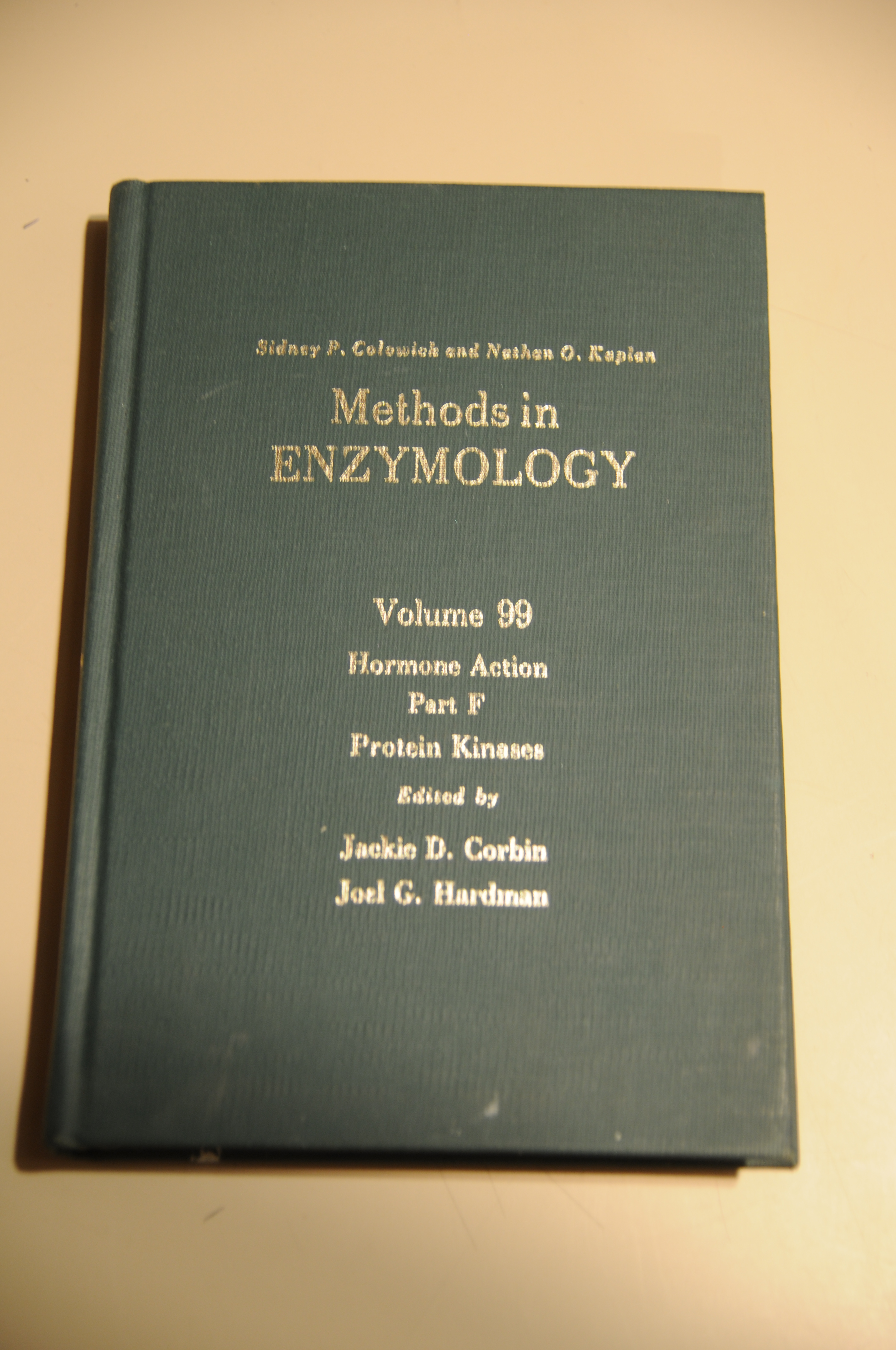 methods in enzymology volume 99 hormone action NUOVISSIMO
