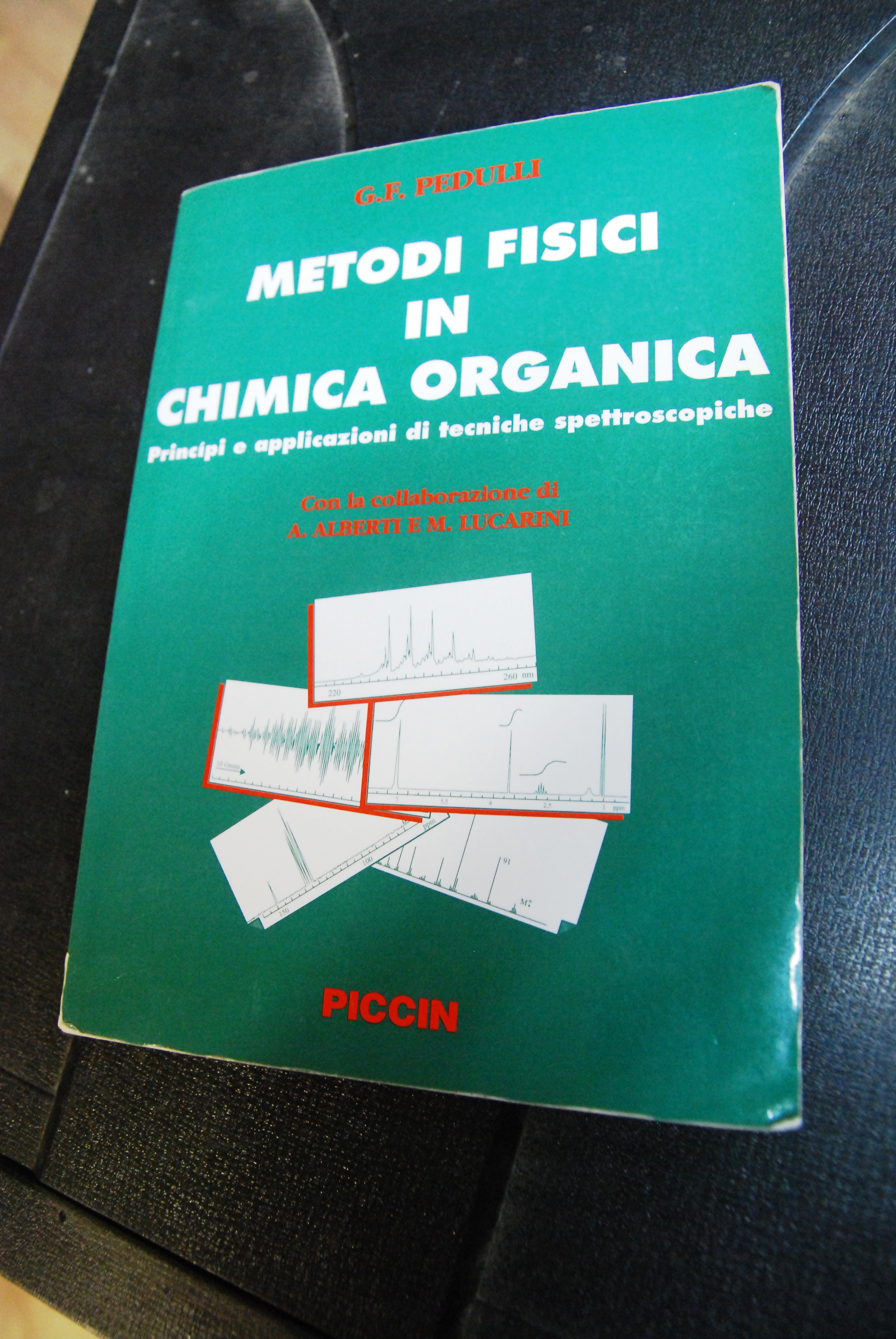 metodi fisici in chimica organica (sottolineature a matita)