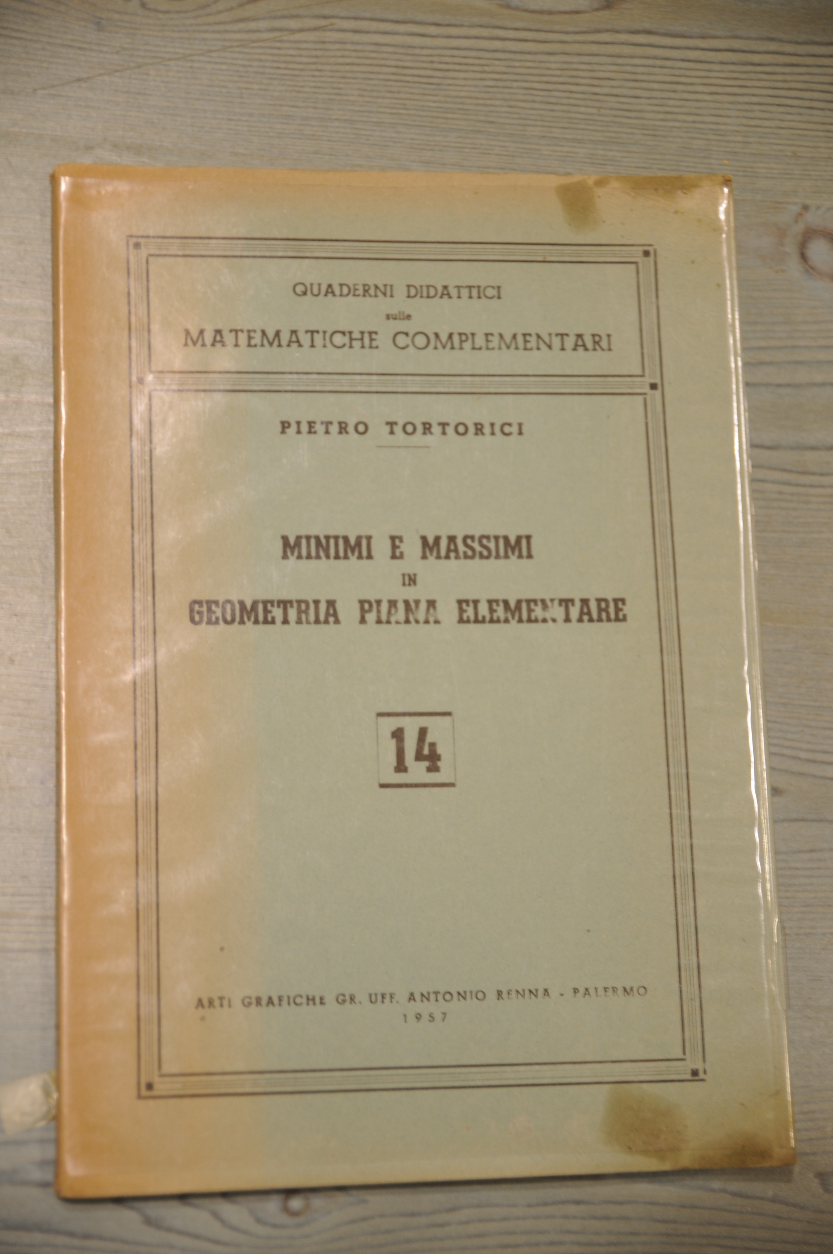 minimi e massimi in geometria piana elementare