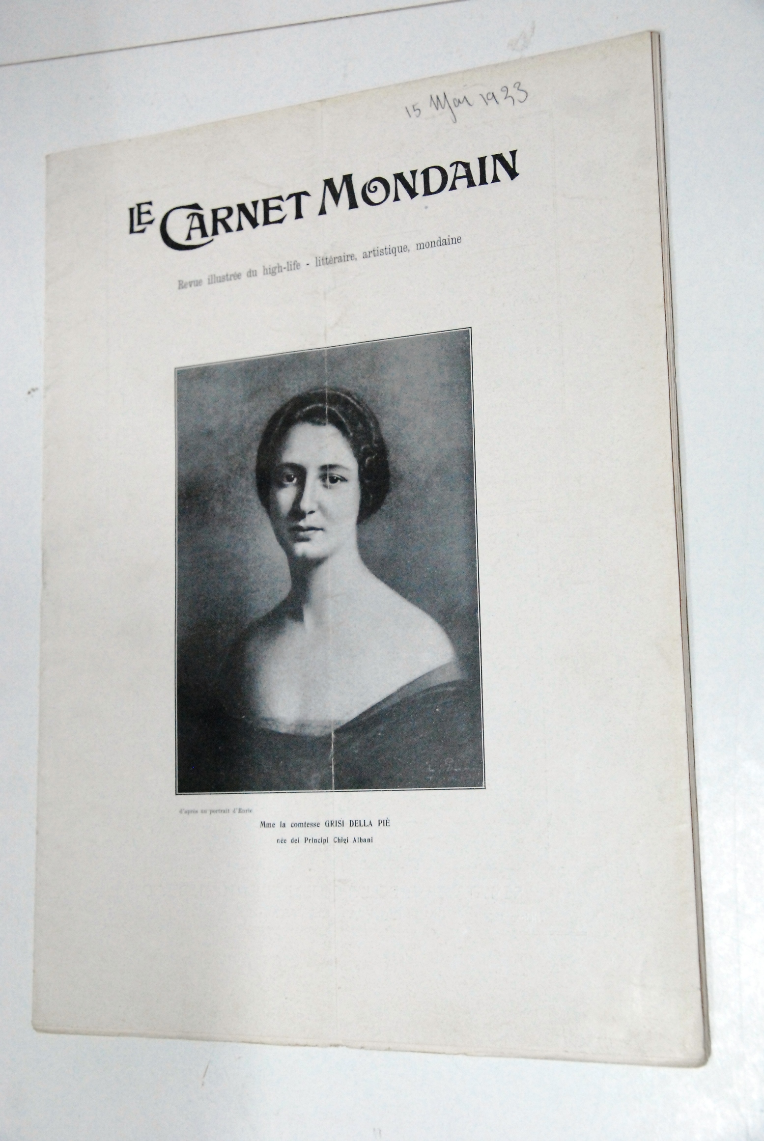 mme la comtesse grisi della piè pie' nee dei principi …