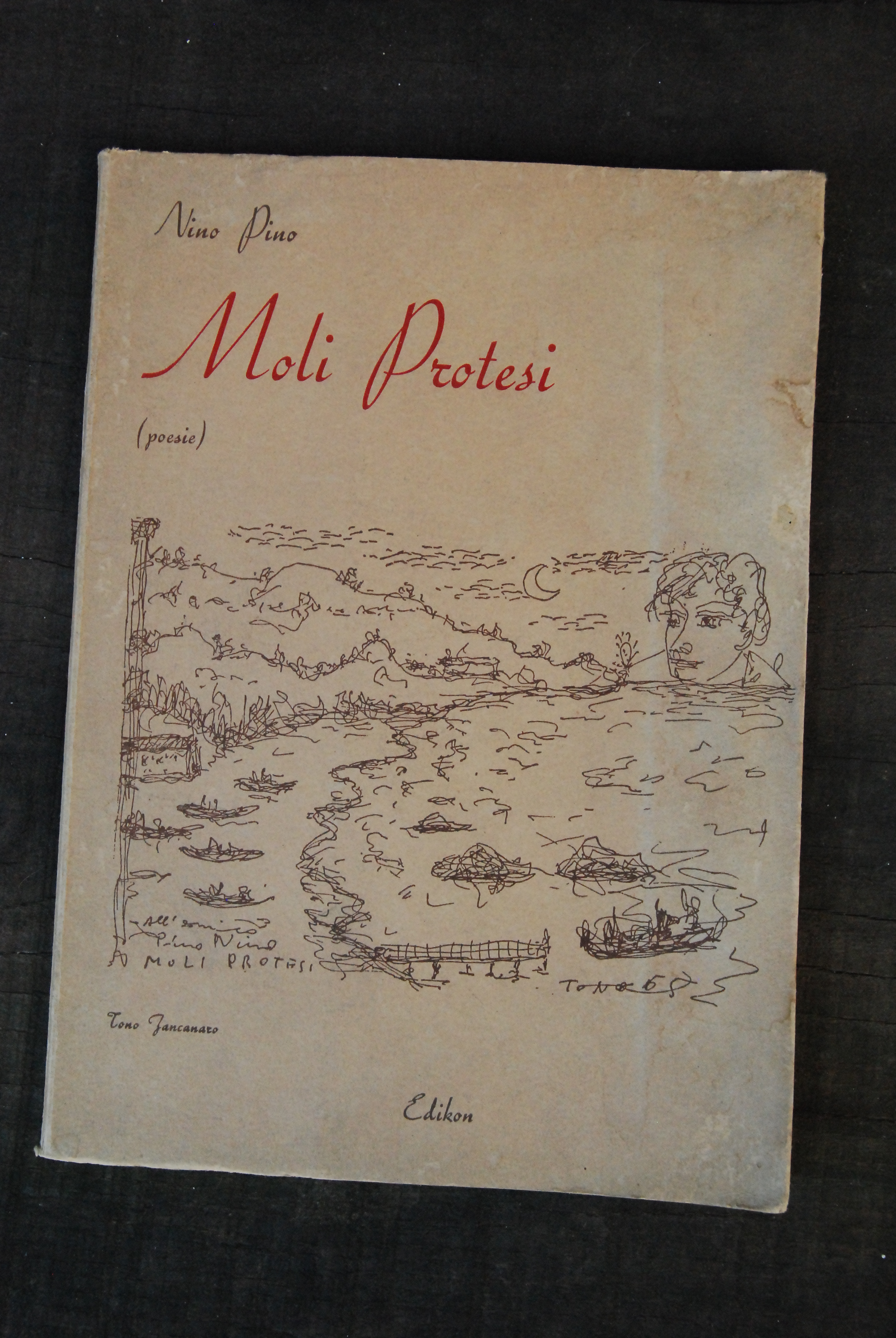 moli protesi autografato con dedica