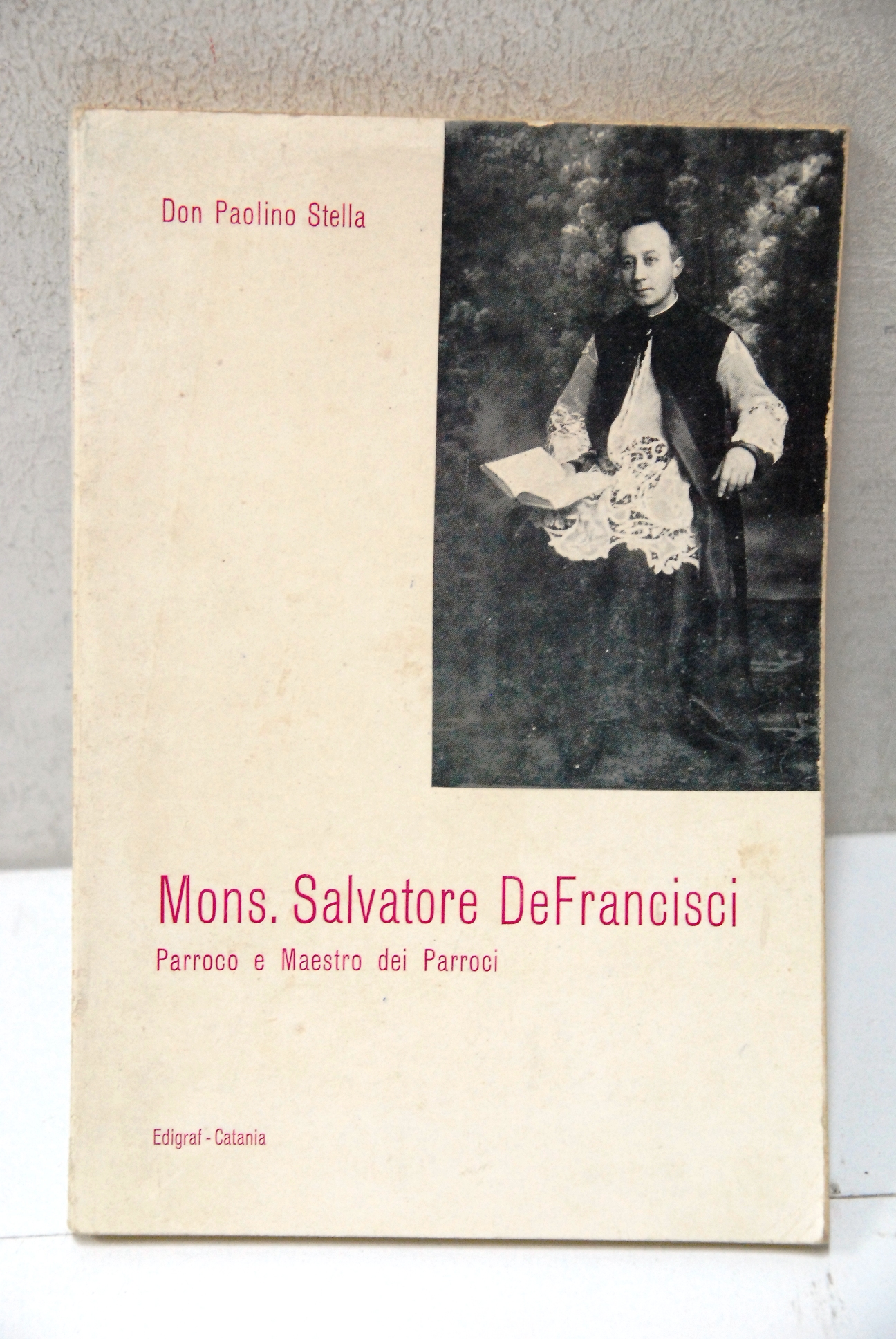 Mons. Salvatore defrancisci parroco