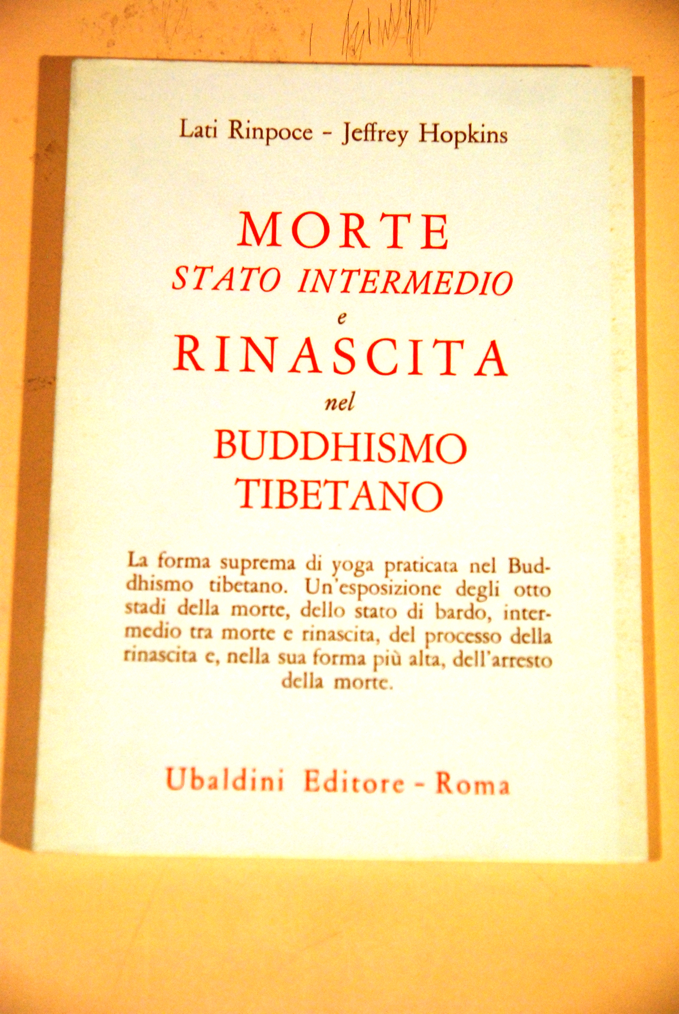 MORTE stato intermedio e RINASCITA NEL BUDDHISMO TIBETANO nuovissimo