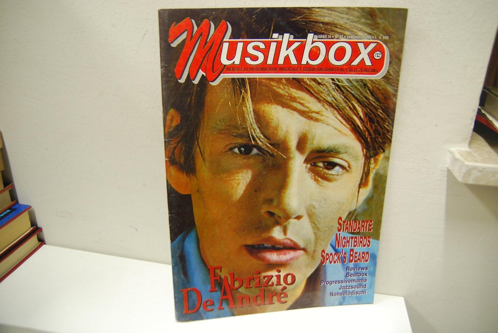 Musikbox Fabrizio de Andrè n. 32 dal settembre 1999