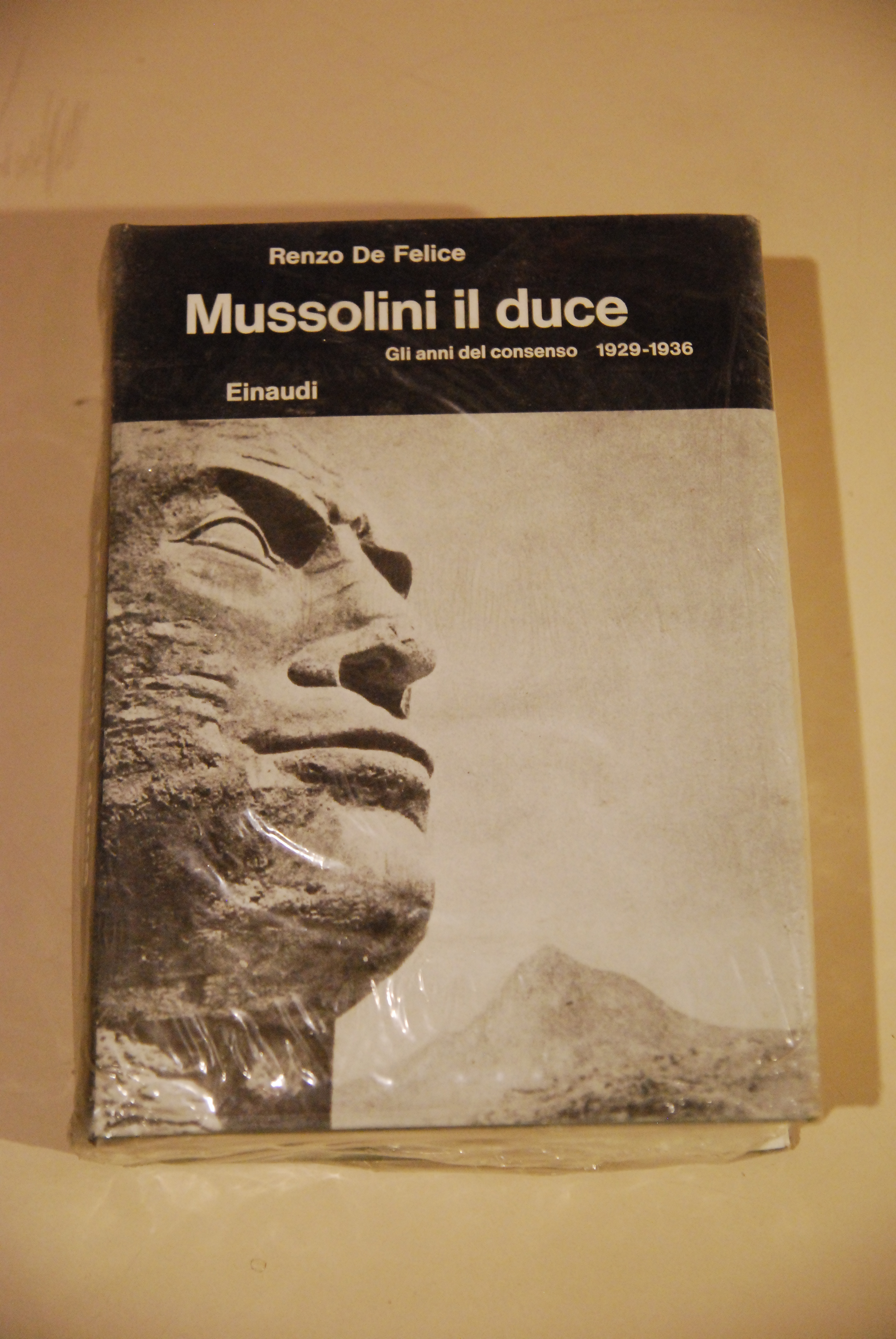 mussolini il duce NUOVISSIMO ancora col cellophane