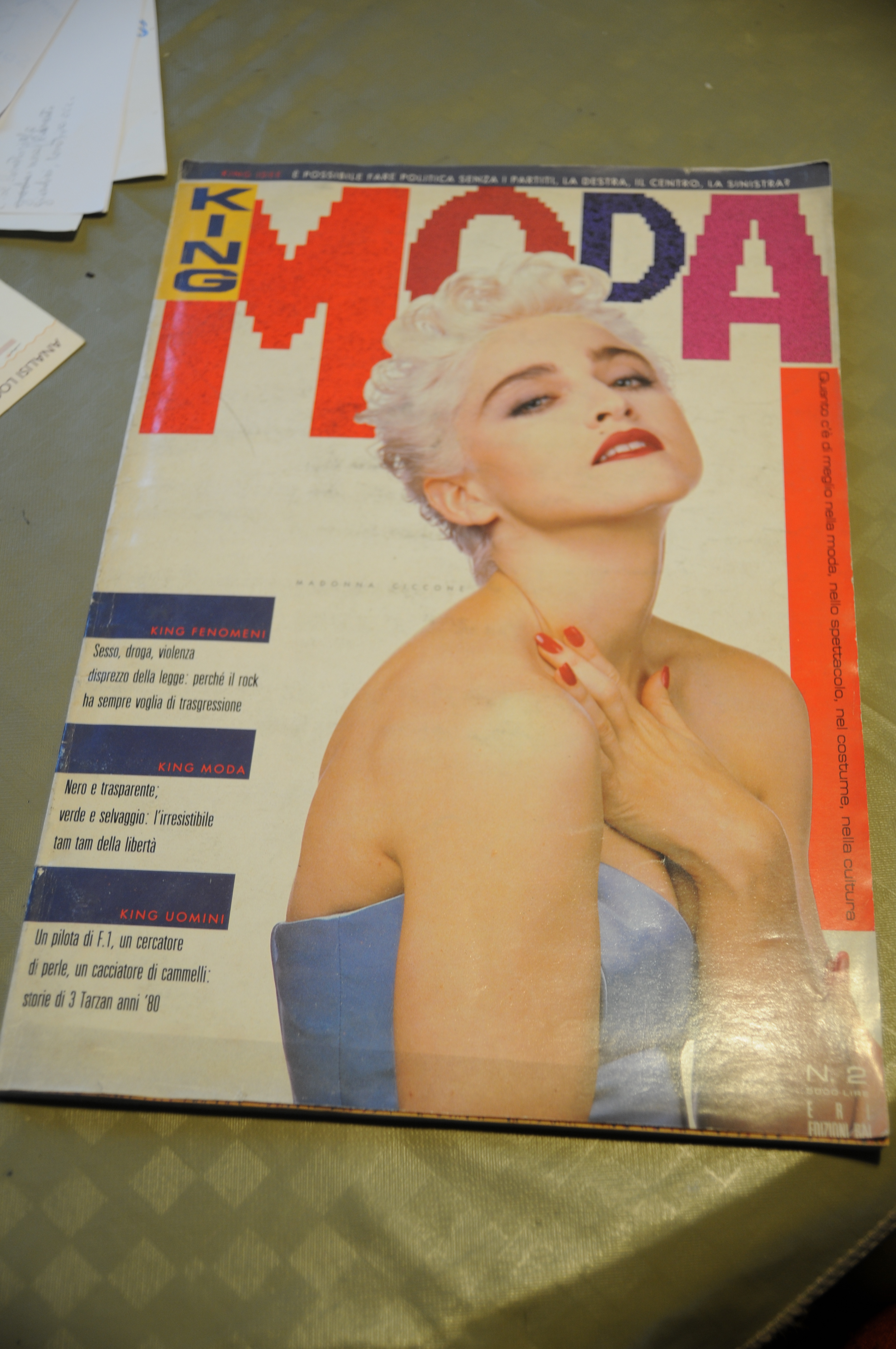 n. 2 eri edizioni rai madonna ciccone NUOVO