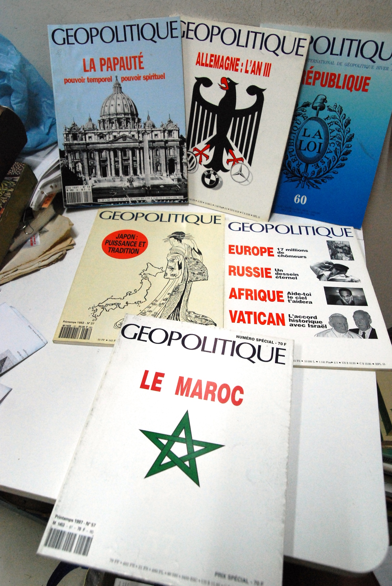 n. 37, 44, 45, 57, 58, 60 la papaute allemagne …