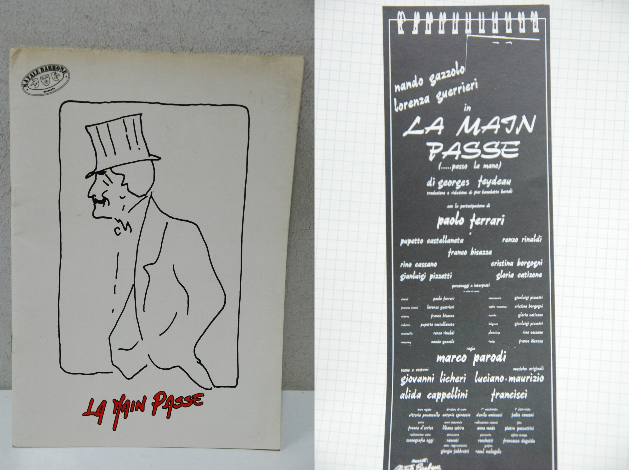 nando gazzolo lorenza guerrieri georges feydeau paolo ferrari