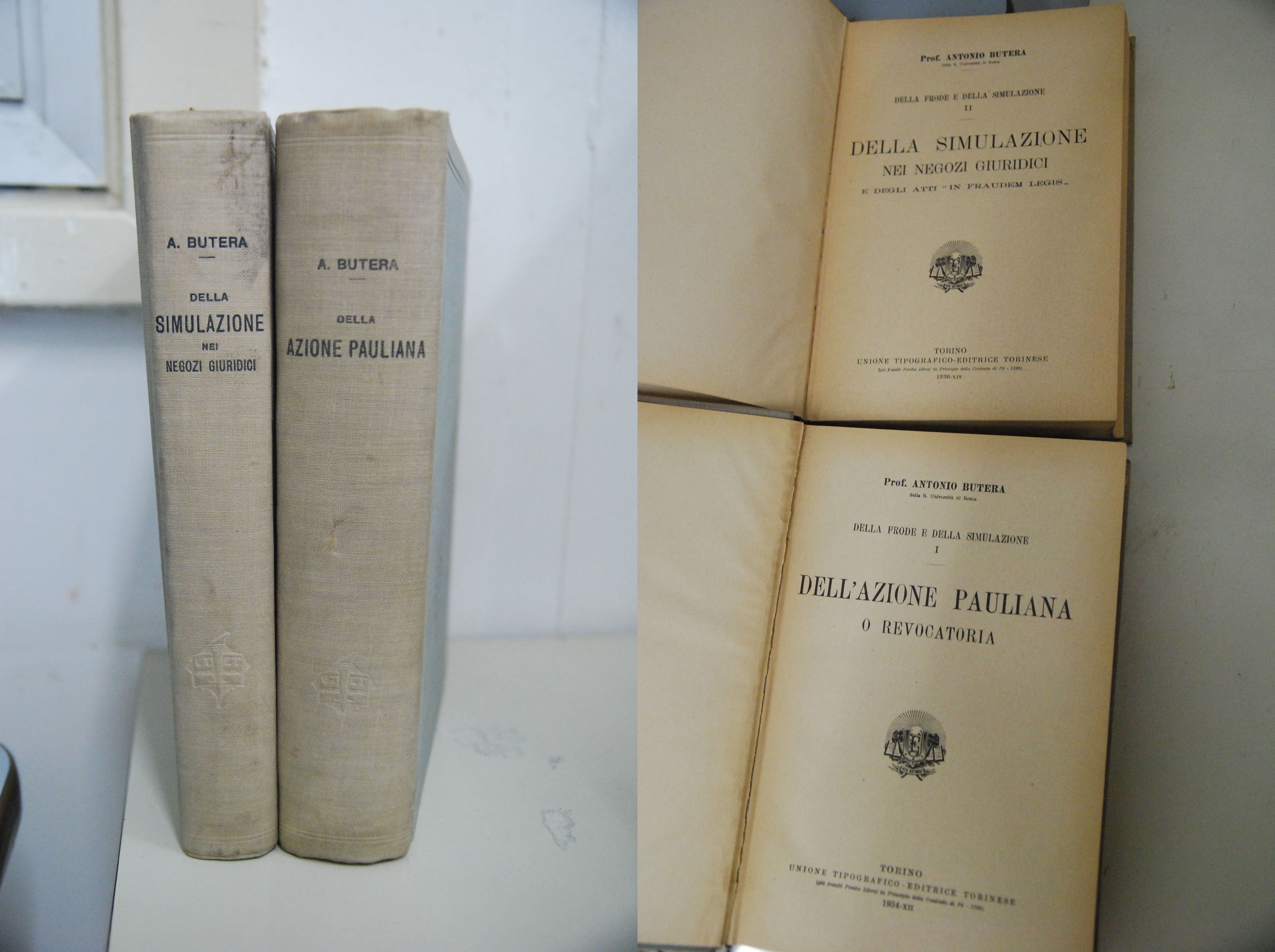 nei negozi giuridici e dell'azione pauliana o revocatoria