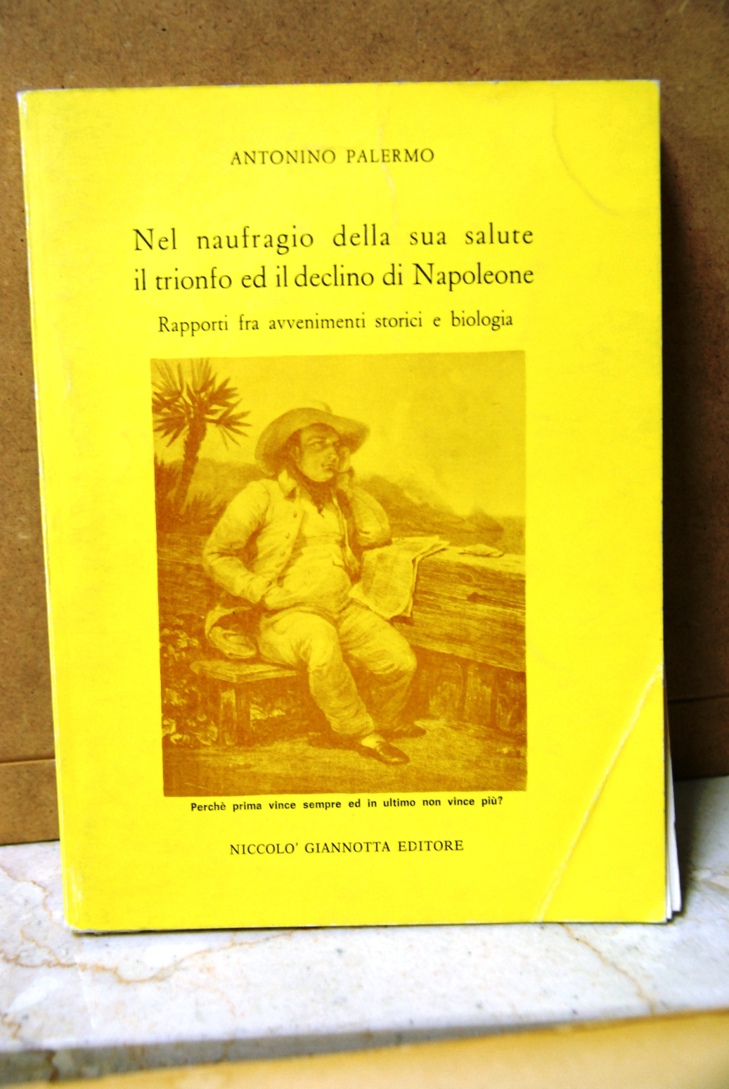 Nel naufragio della sua salute il trionfo e il declino …