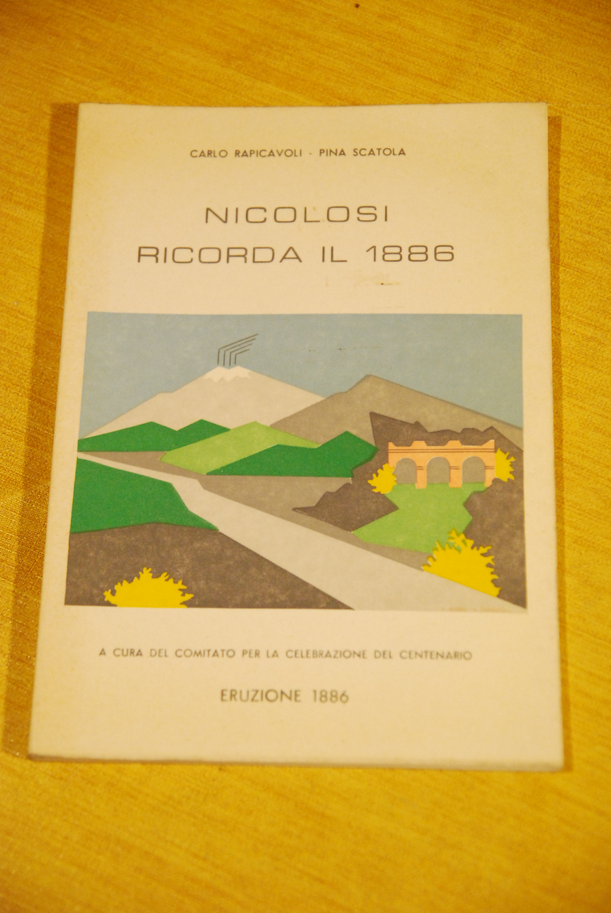 nicolosi ricorda il 1886 eruzione dell'etna