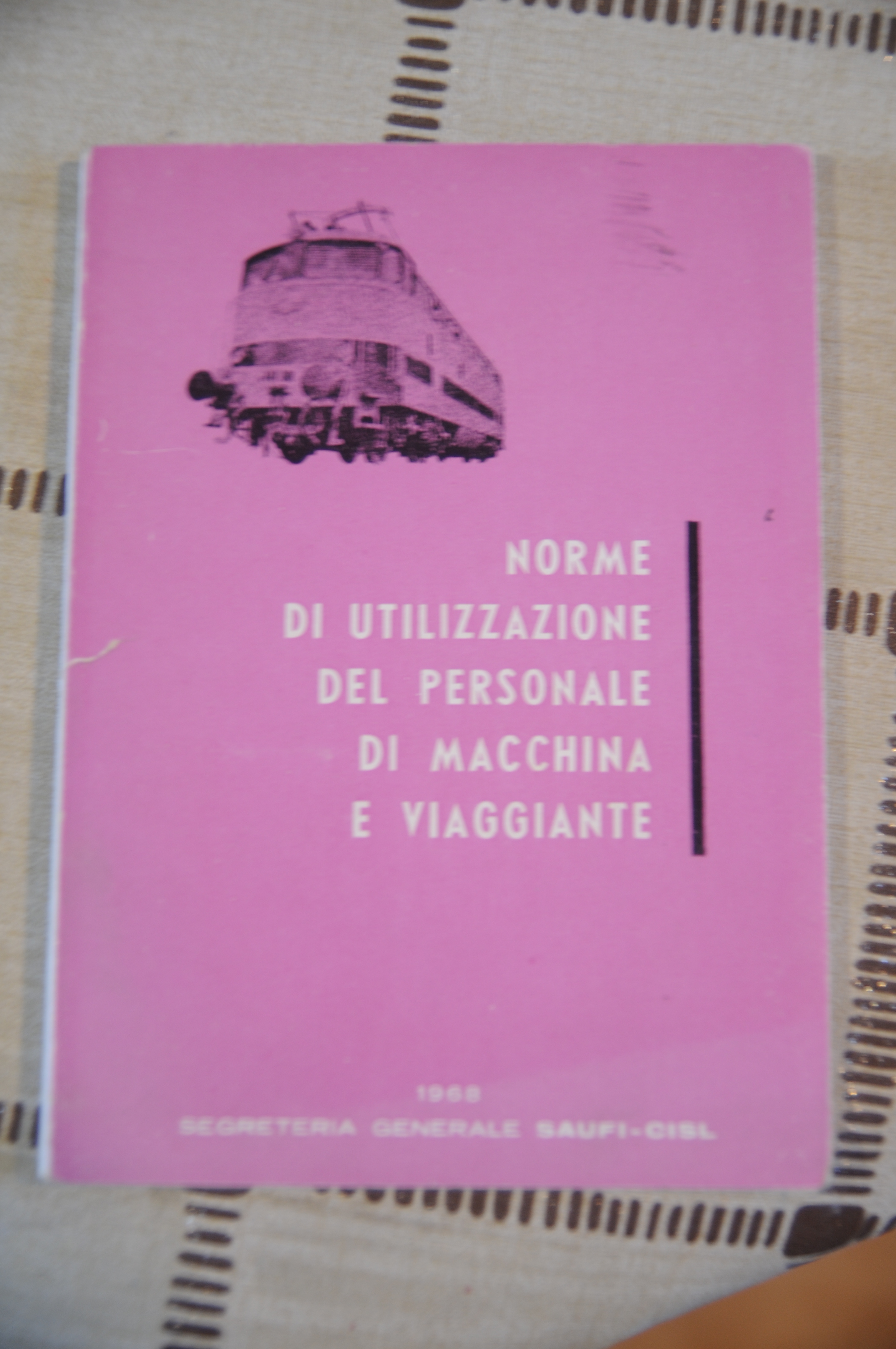 norme di utilizzazione del personale di macchina e viaggiante
