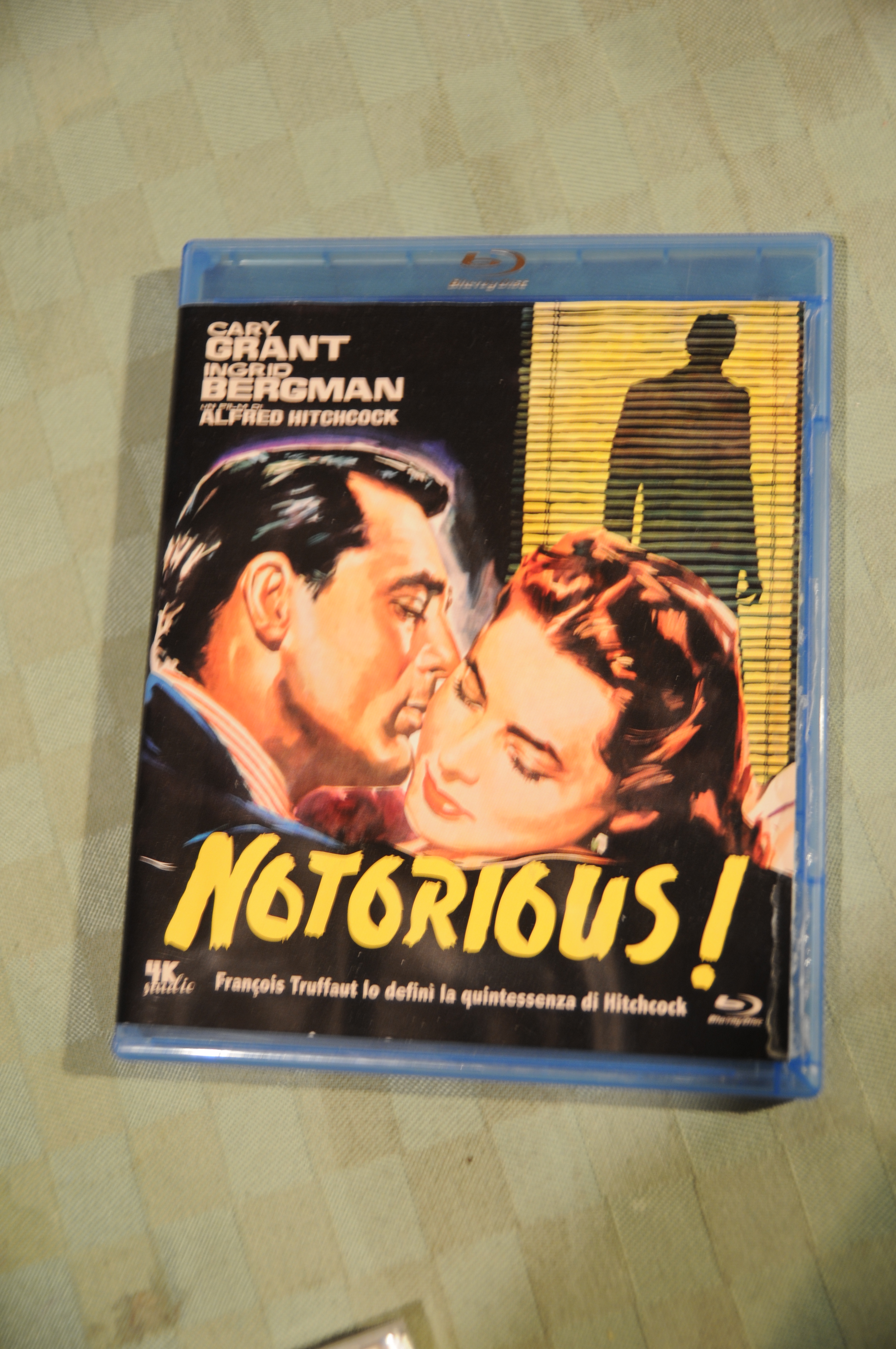 Notorious Alfred Hitchcock Cary Grant Ingrid bergman NUOVO MAI APERTO