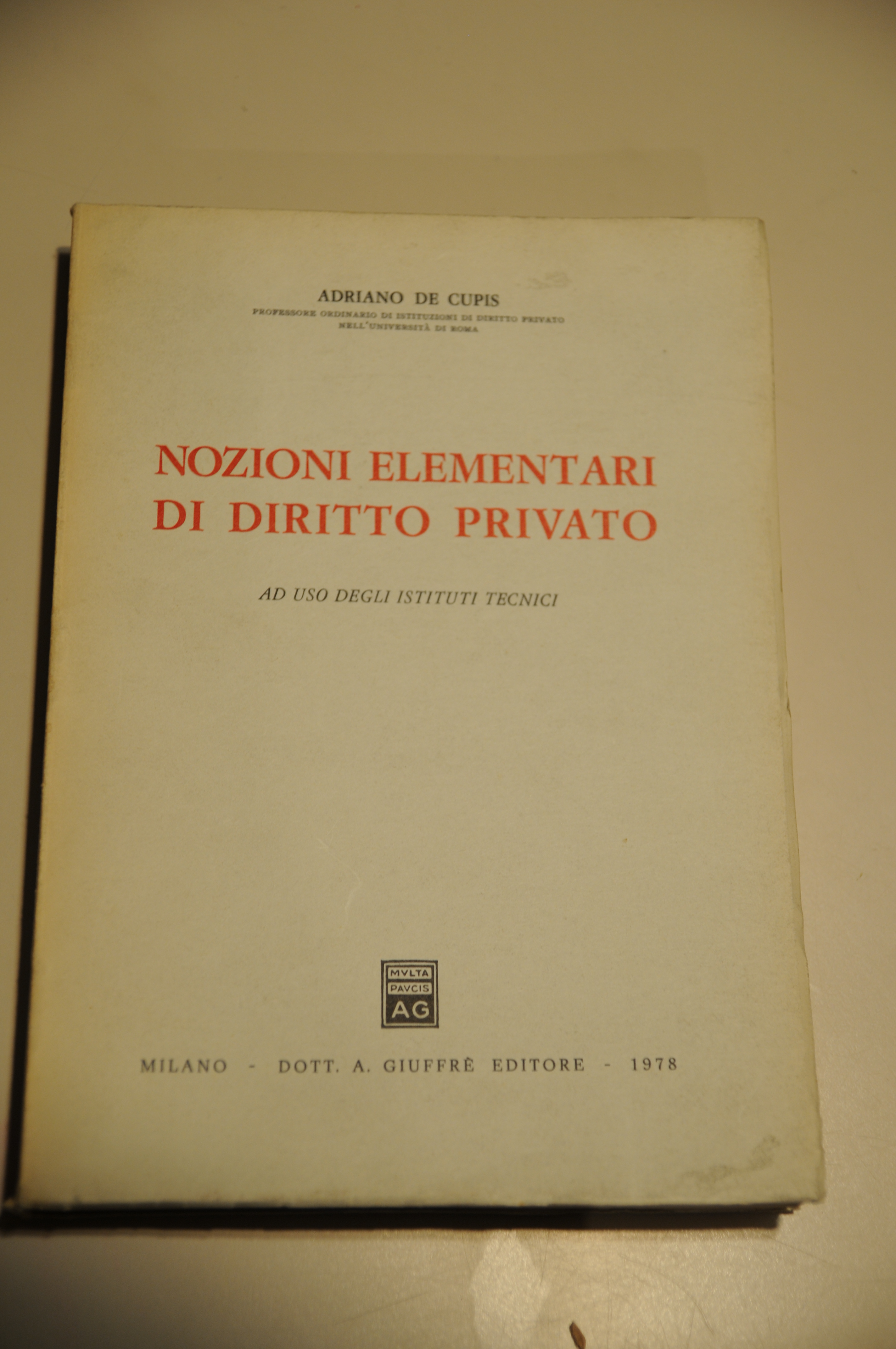 nozioni elementari di diritto privato NUOVO