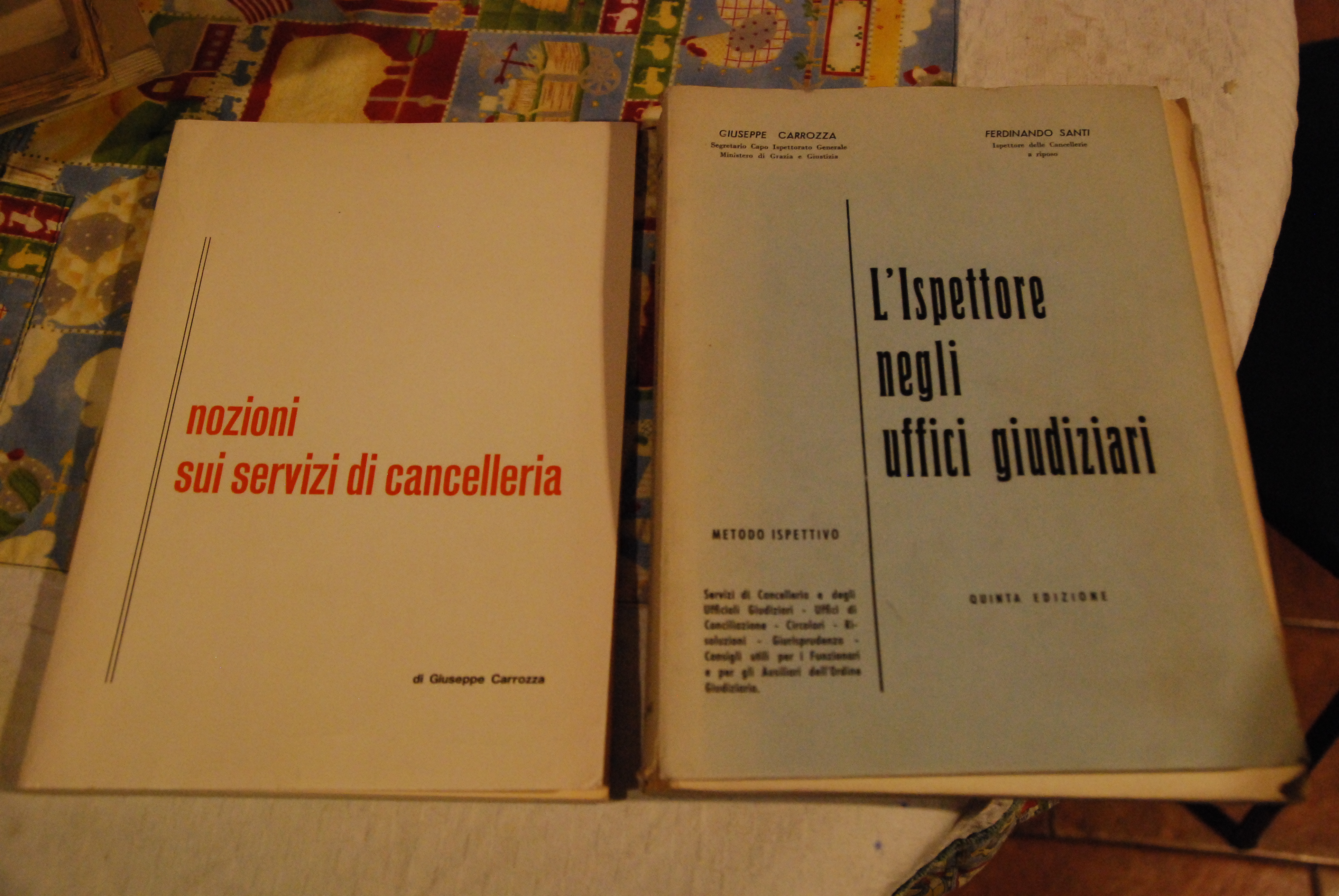 NOZIONI SUI SERVIZI DI CANCELLERIA e l'ispettore negli uffici giudiziari