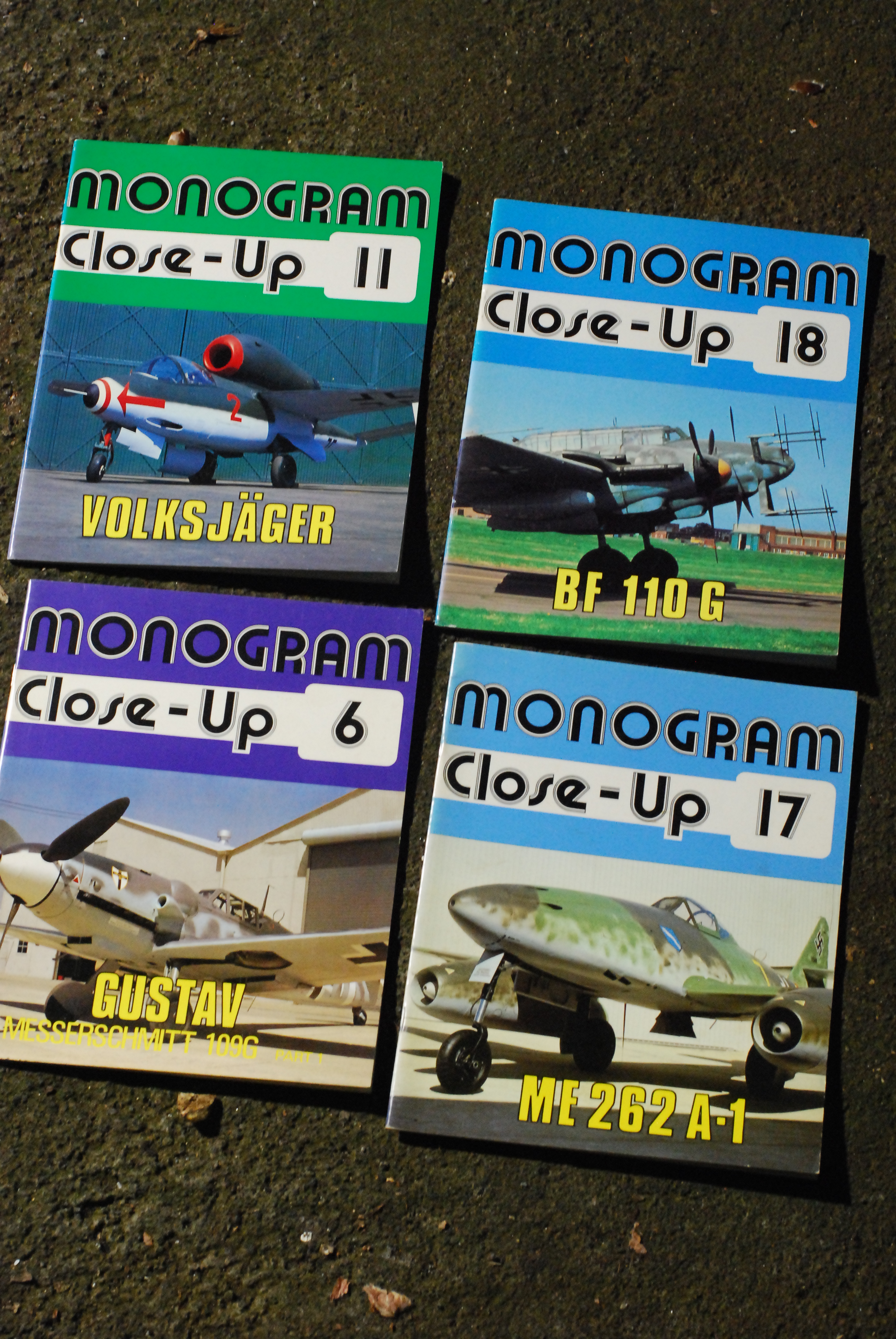 numm. 11 volksjager, 18 bf110g ,6 gustav messerschmitt,17 me 262 …