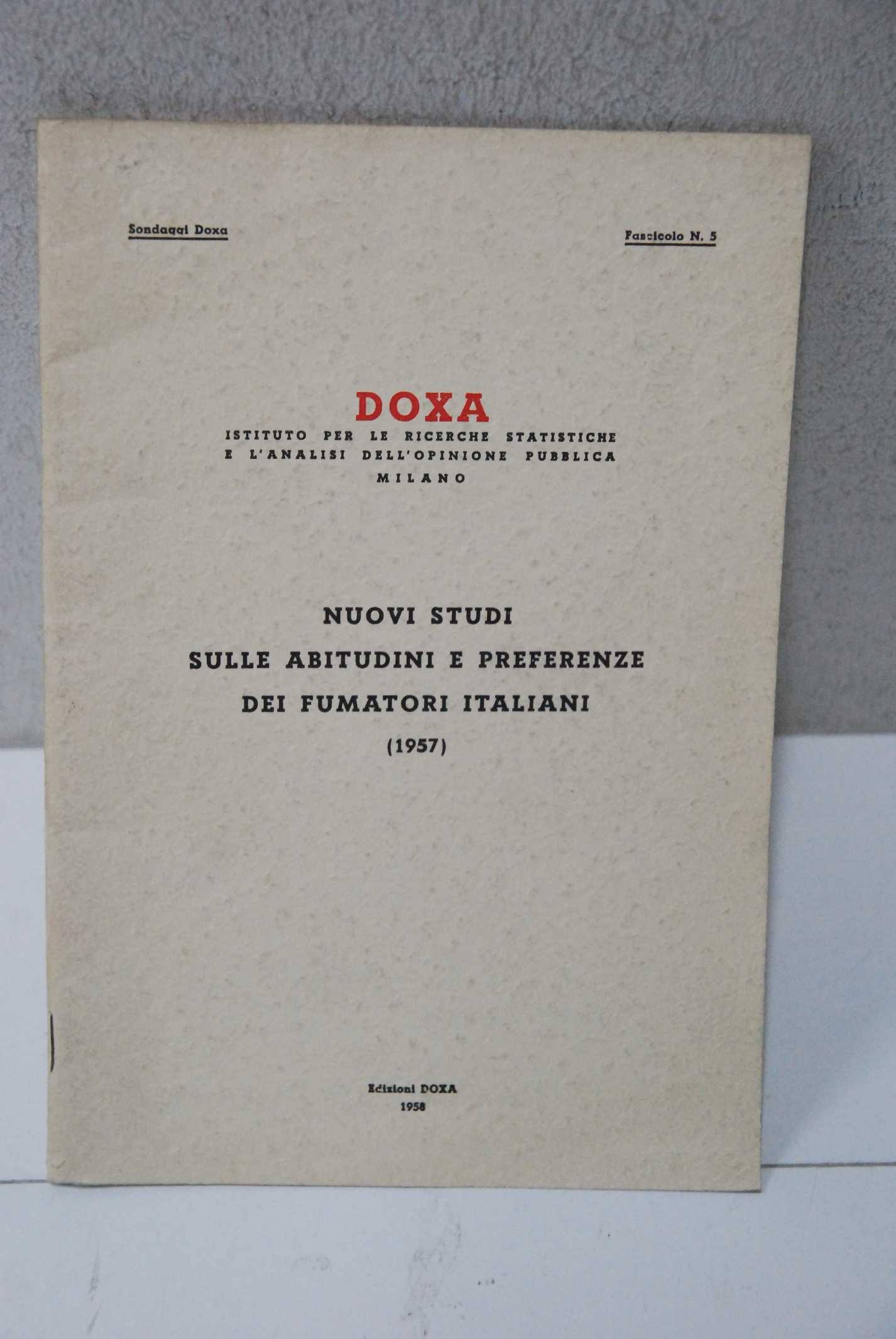 nuovi studi sulle abitudini e preferenze dei fumatori italiani