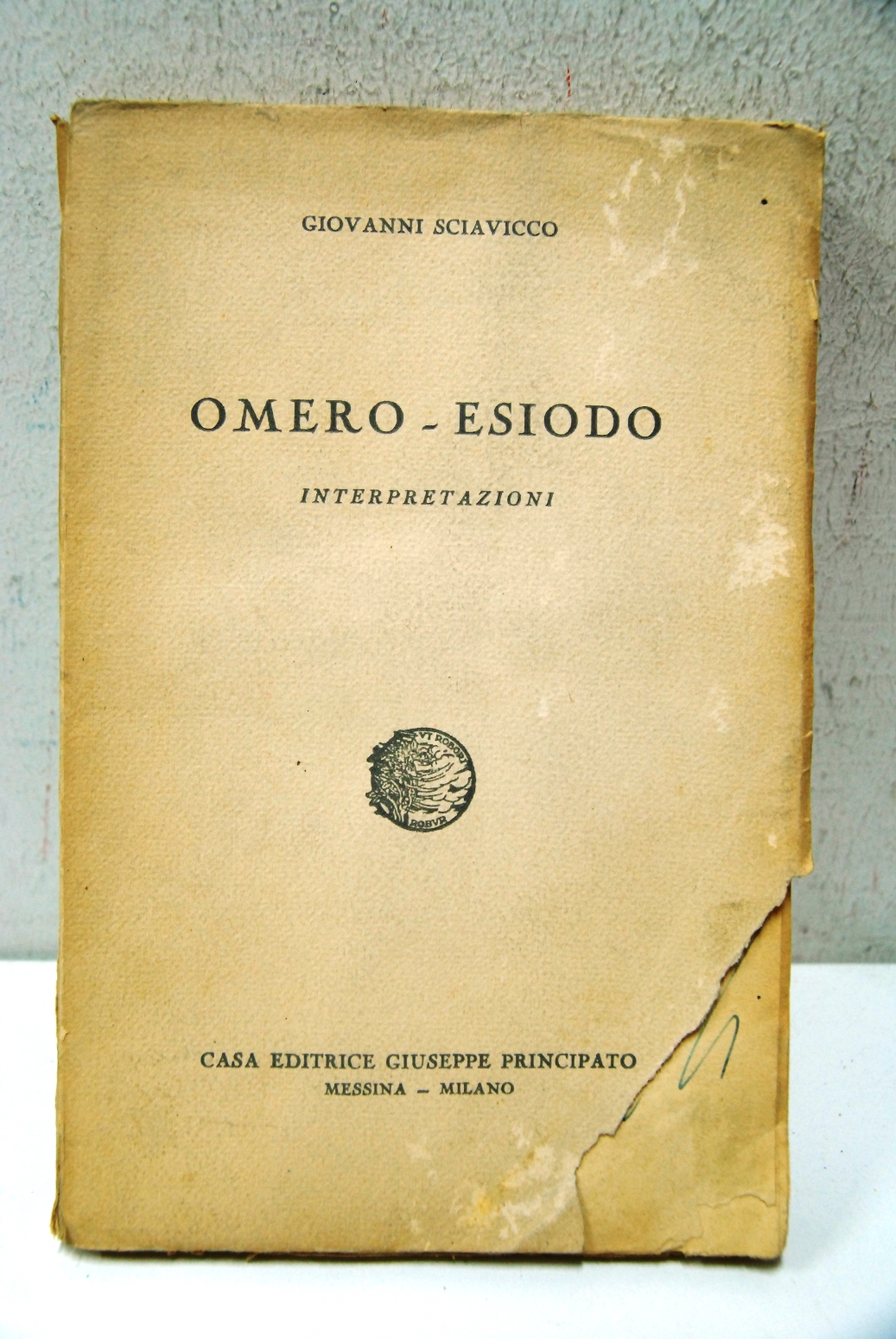 Omero, Esiodo interpretazioni