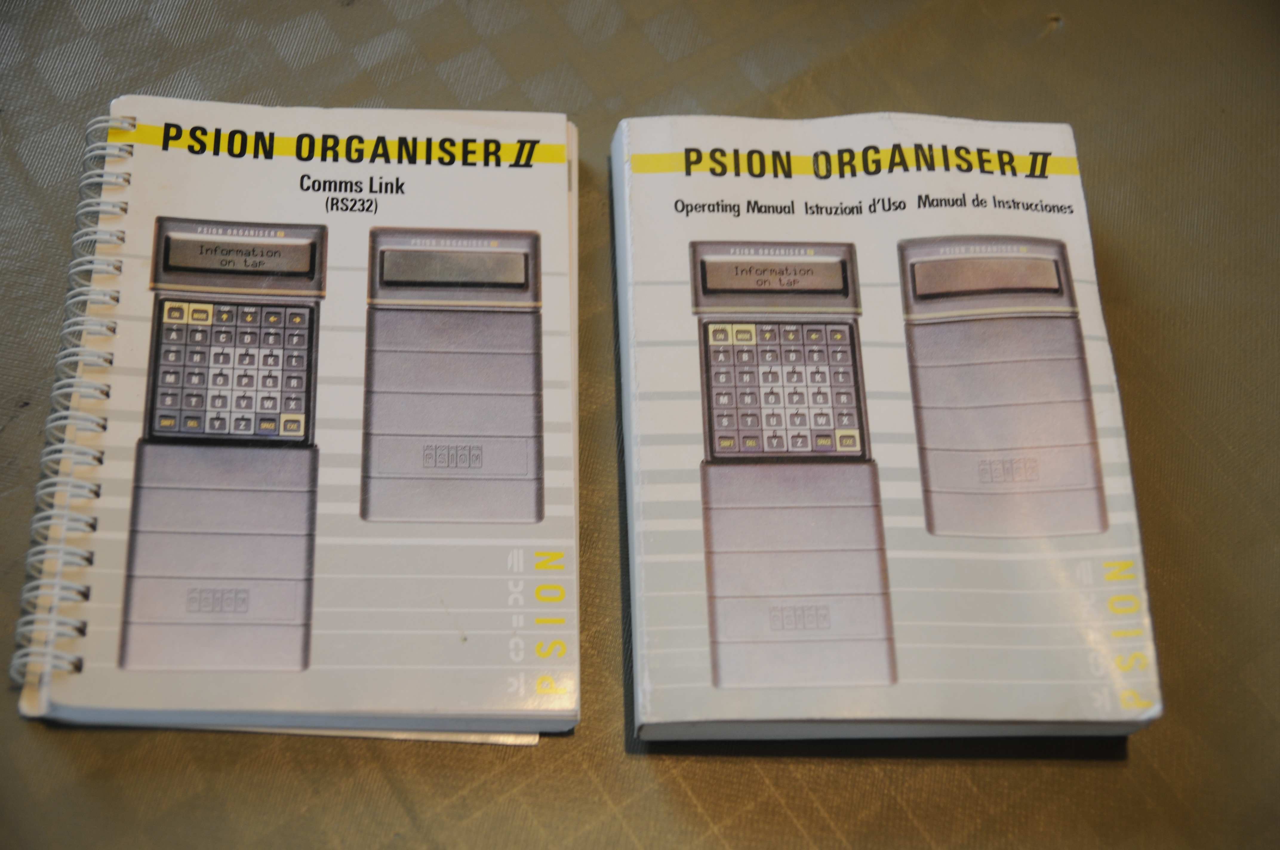 operating manual istruzioni d'uso e comms link
