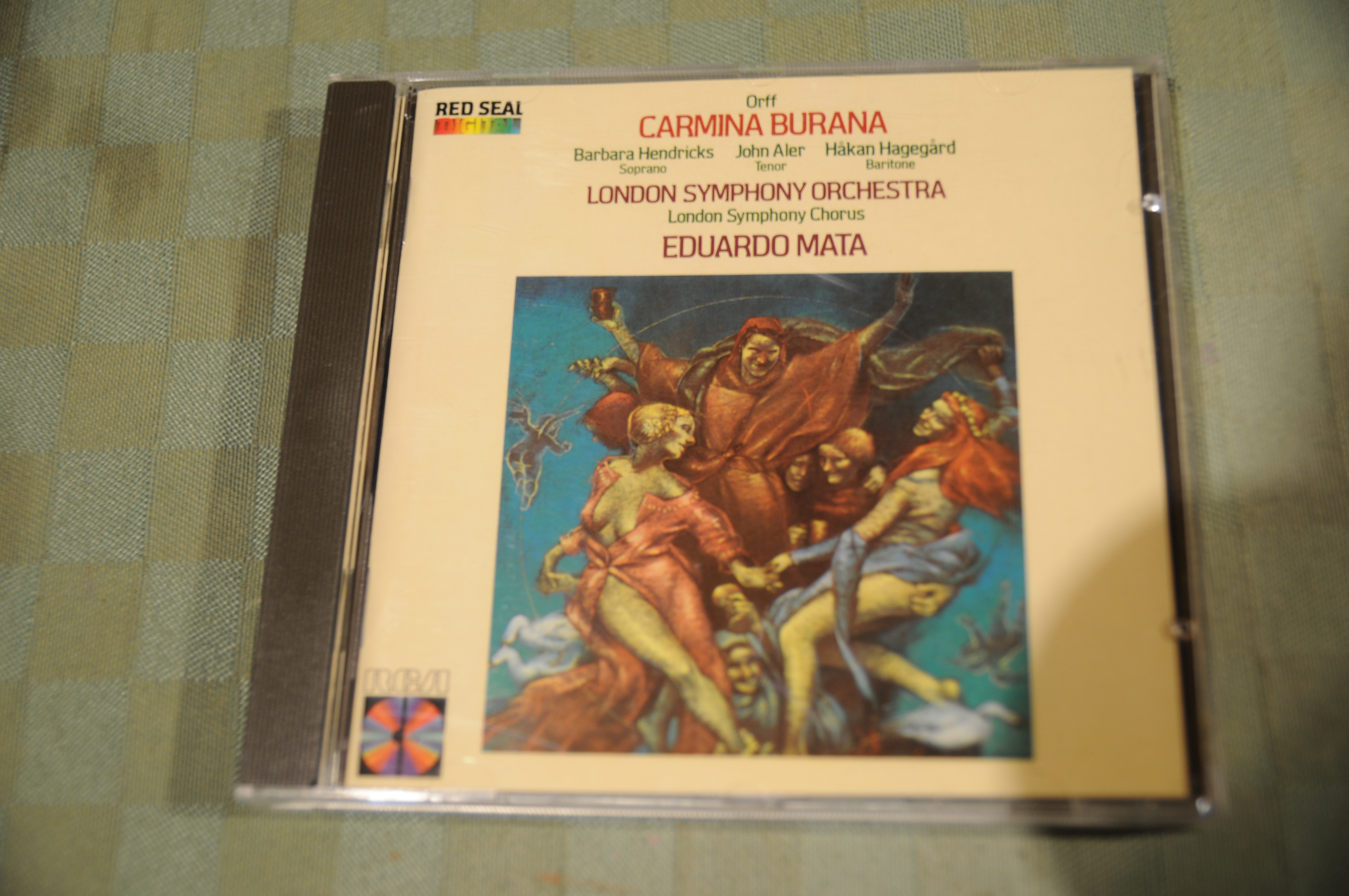 orff carmina burana london symphony orchestra CHORUS cd NUOVO
